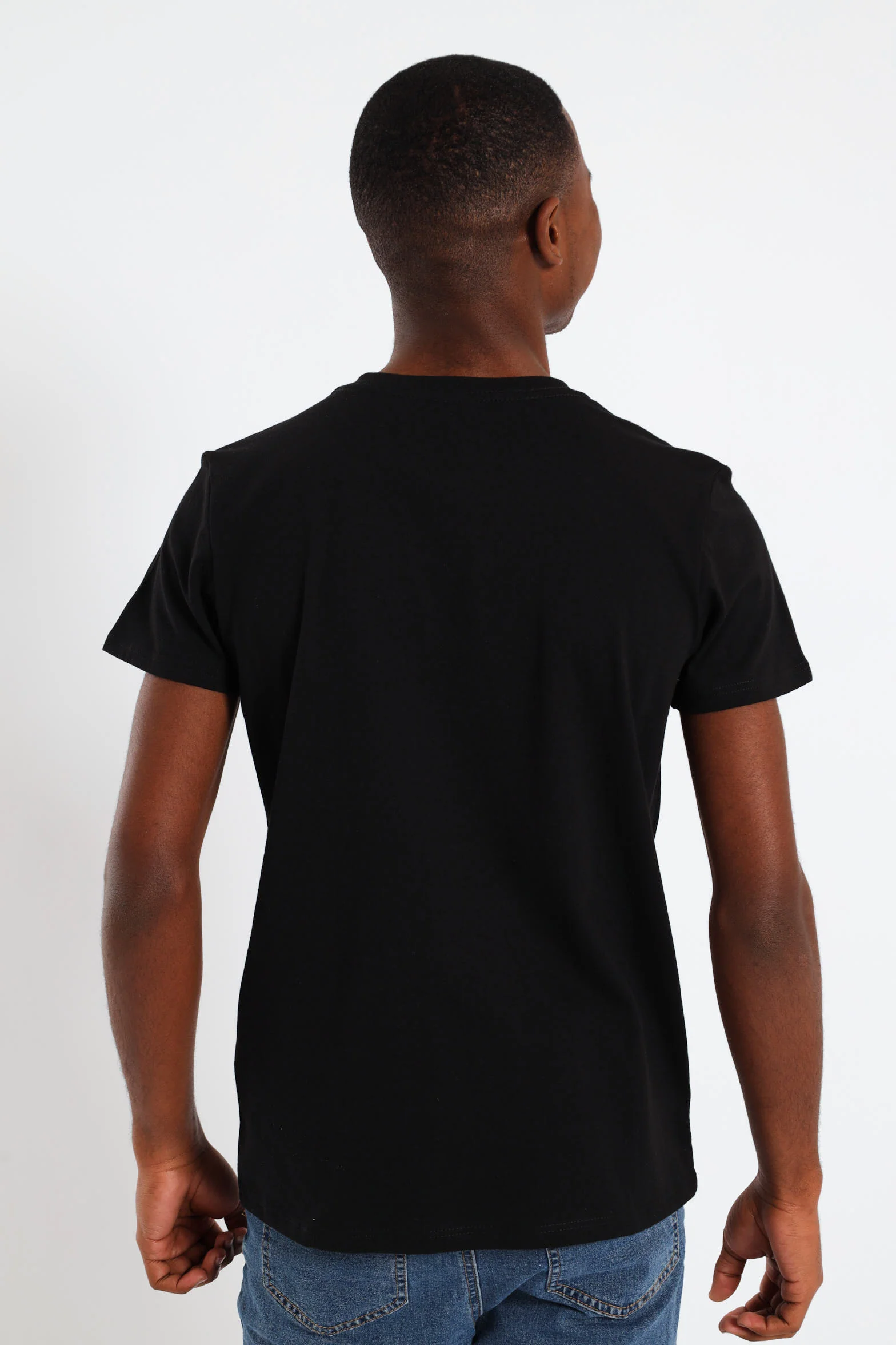 Boys Soho London Print Tee - Black - Image 2