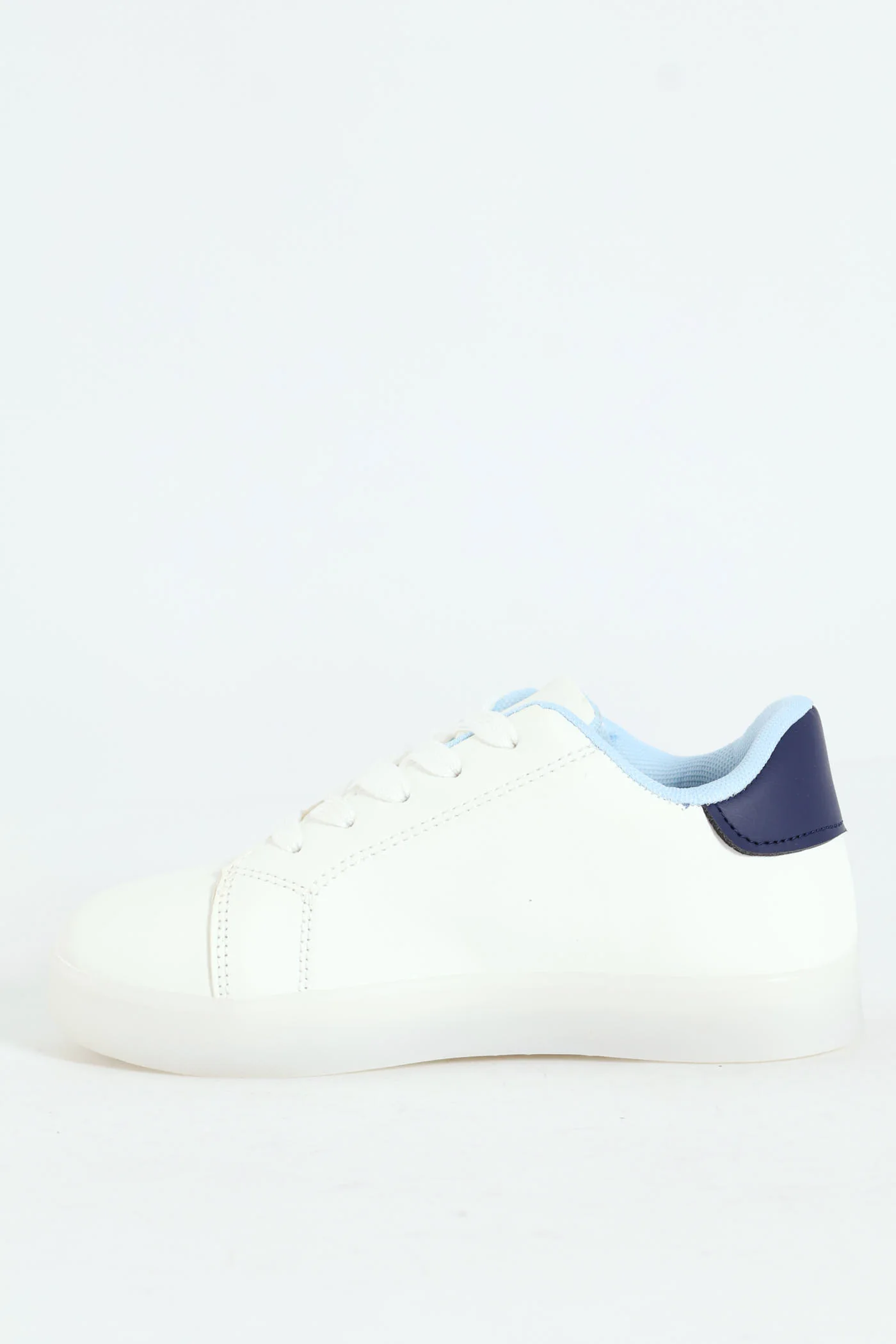 Boys Splatter Light-Up Sneaker - White - Image 4