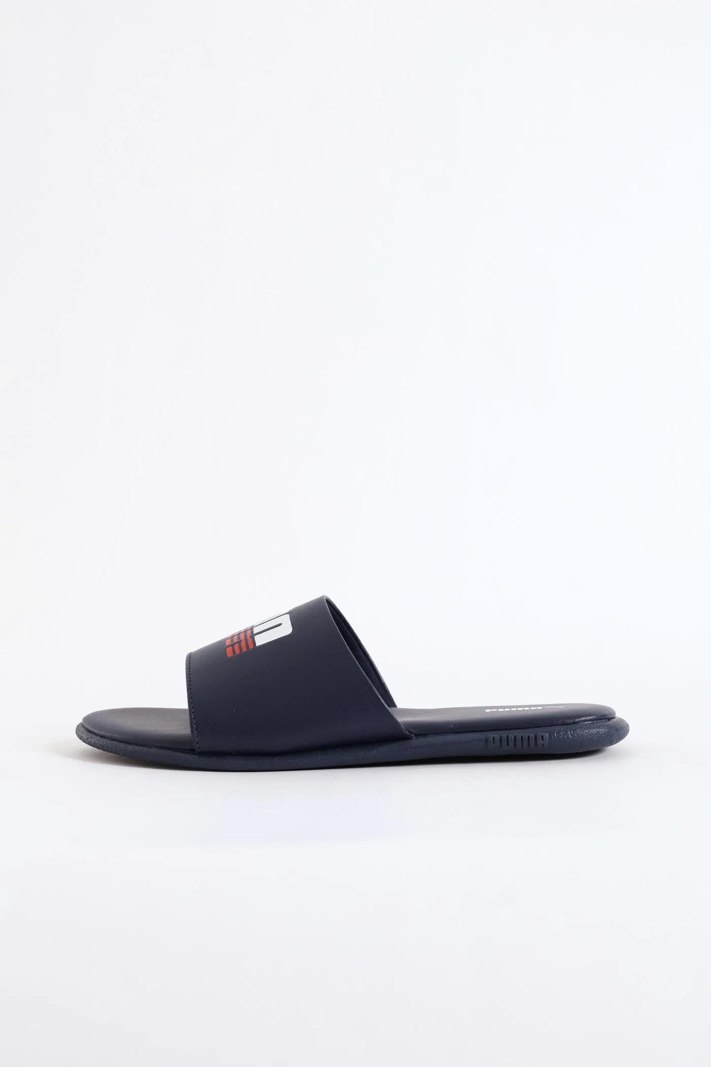 Boys Sporty Jr Slide Sandal - Navy - Image 4