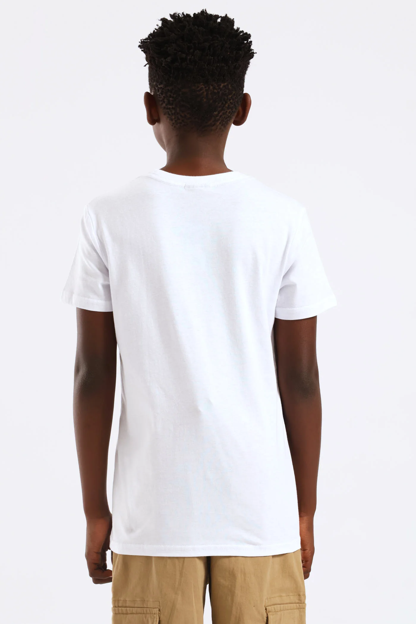 Boys Spray Paint Gamer Print Tee - White - Image 4