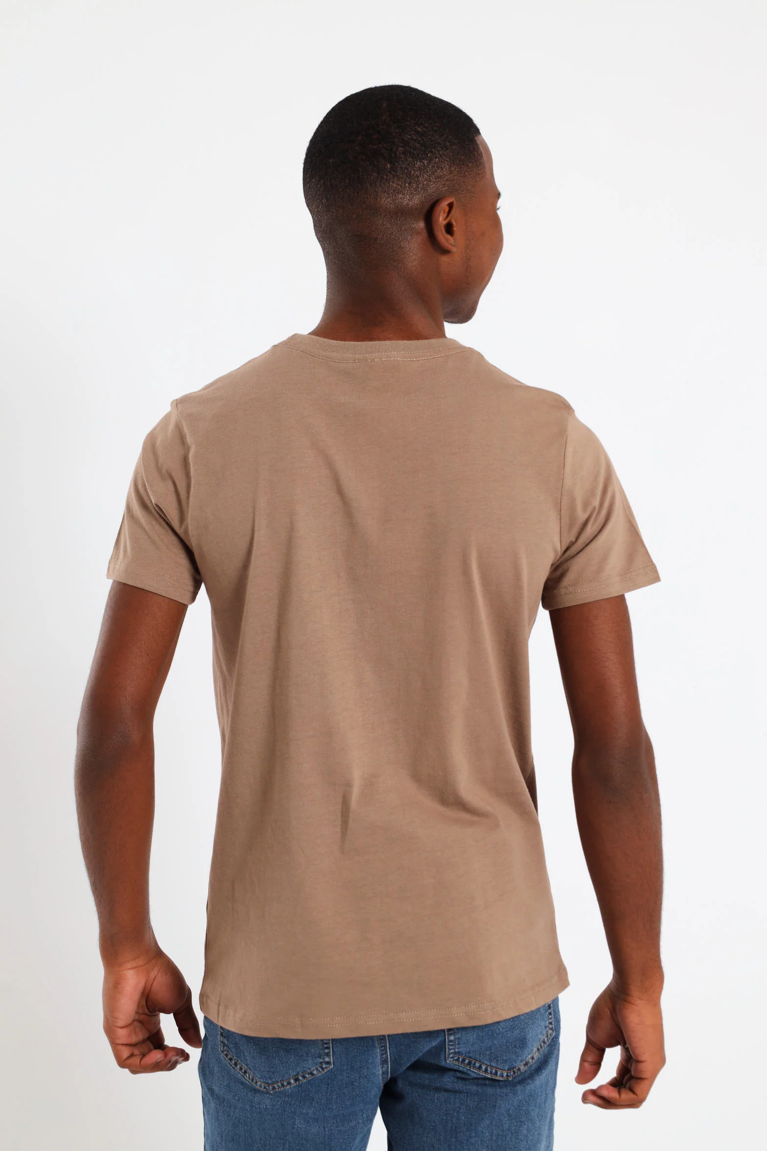 Boys Street Chimp Print Tee - Brown - Image 2