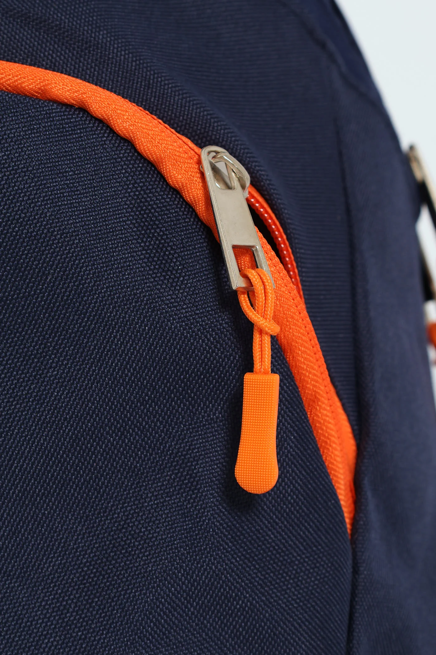 Boys Stripe Backpack - Orange/Navy - Image 4