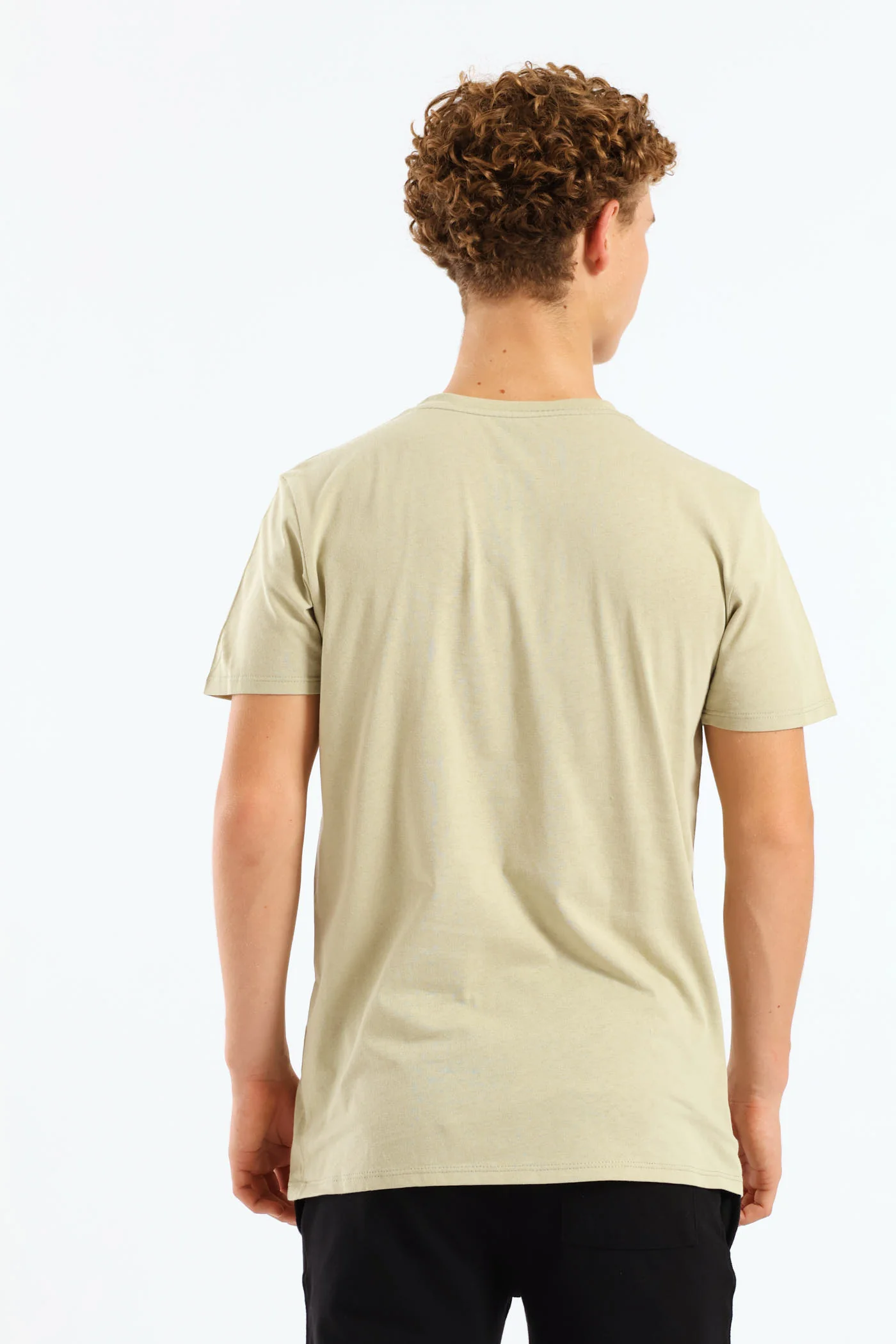 Boys Surf Sun Print Tee - Green - Image 2