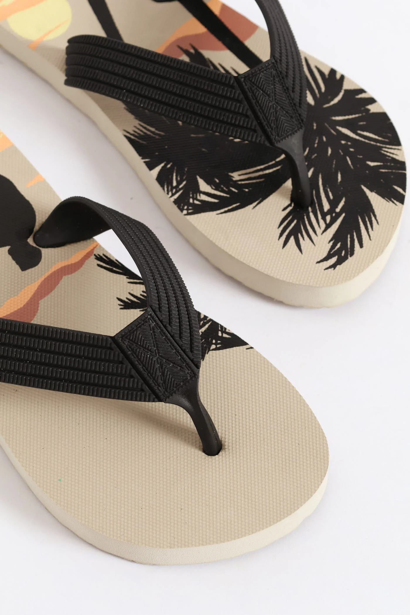 Boys Surfer Thong Sandal - Stone - Image 2