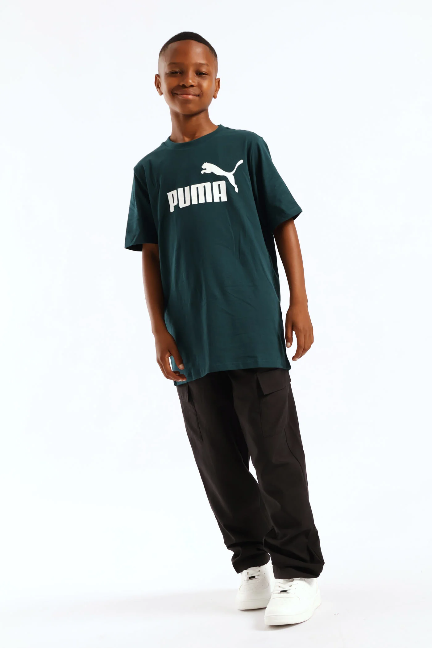 Boys Terrain Tee - Green - Image 5