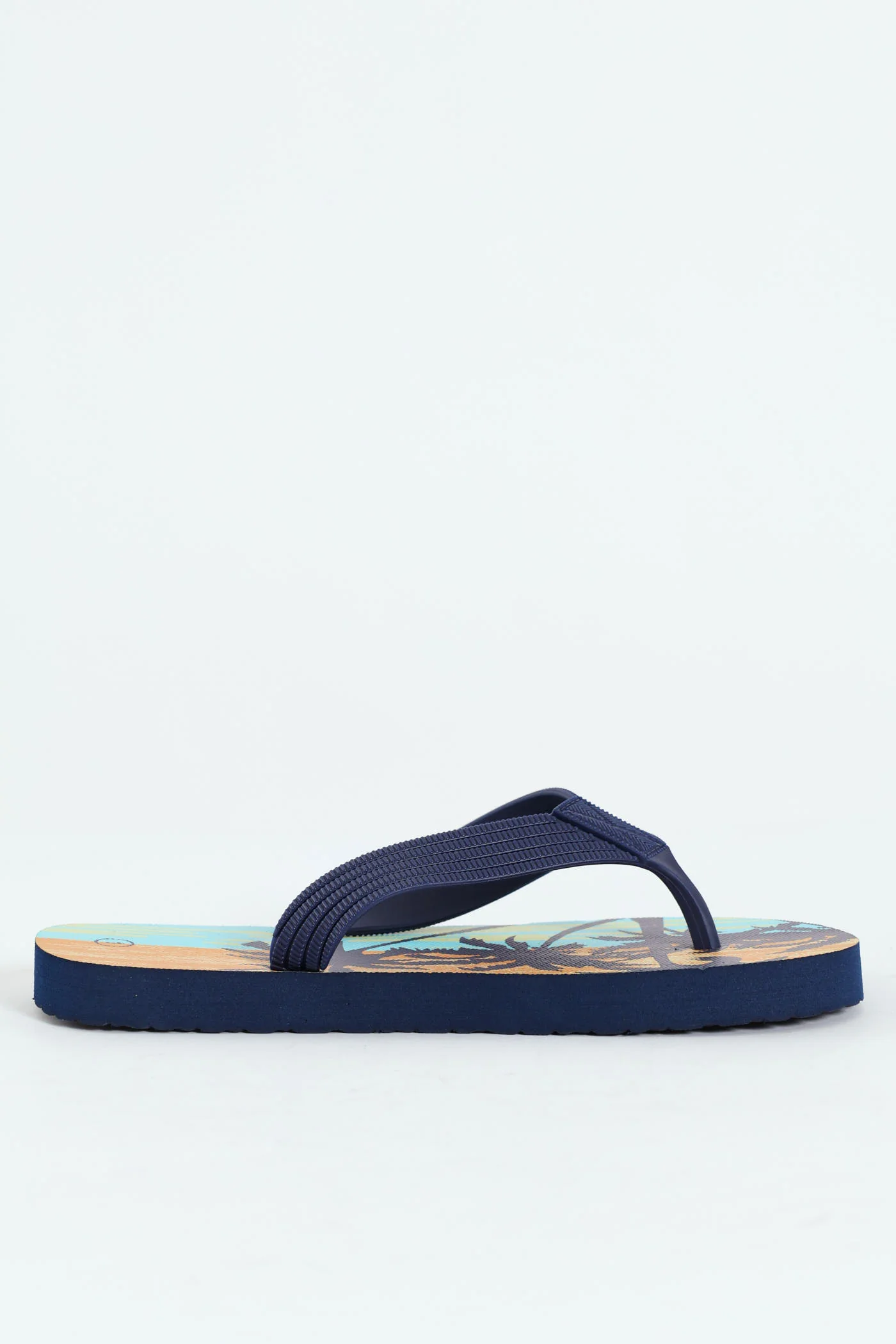 Boys Thong Sandal - Navy - Image 3