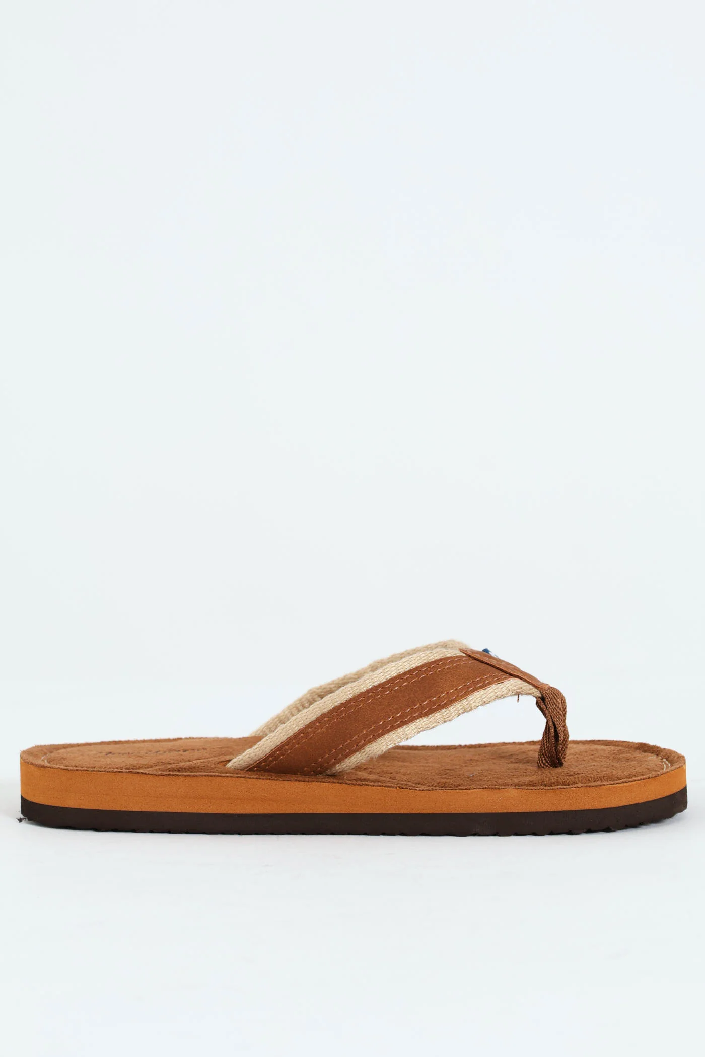 Boys Thong Sandal - Tan - Image 3