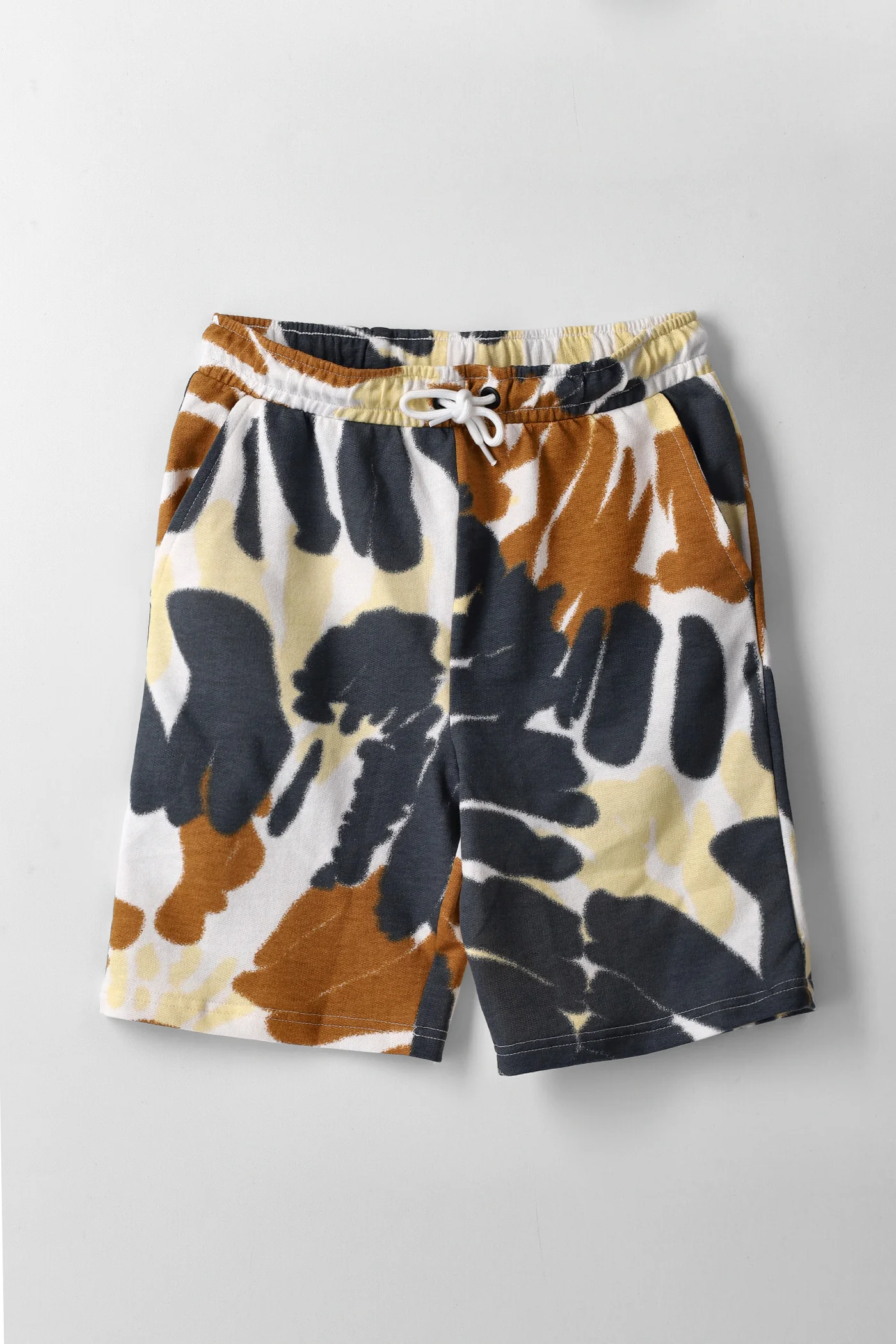Boys Tie Dye Fleece Short - Multi - Image 6