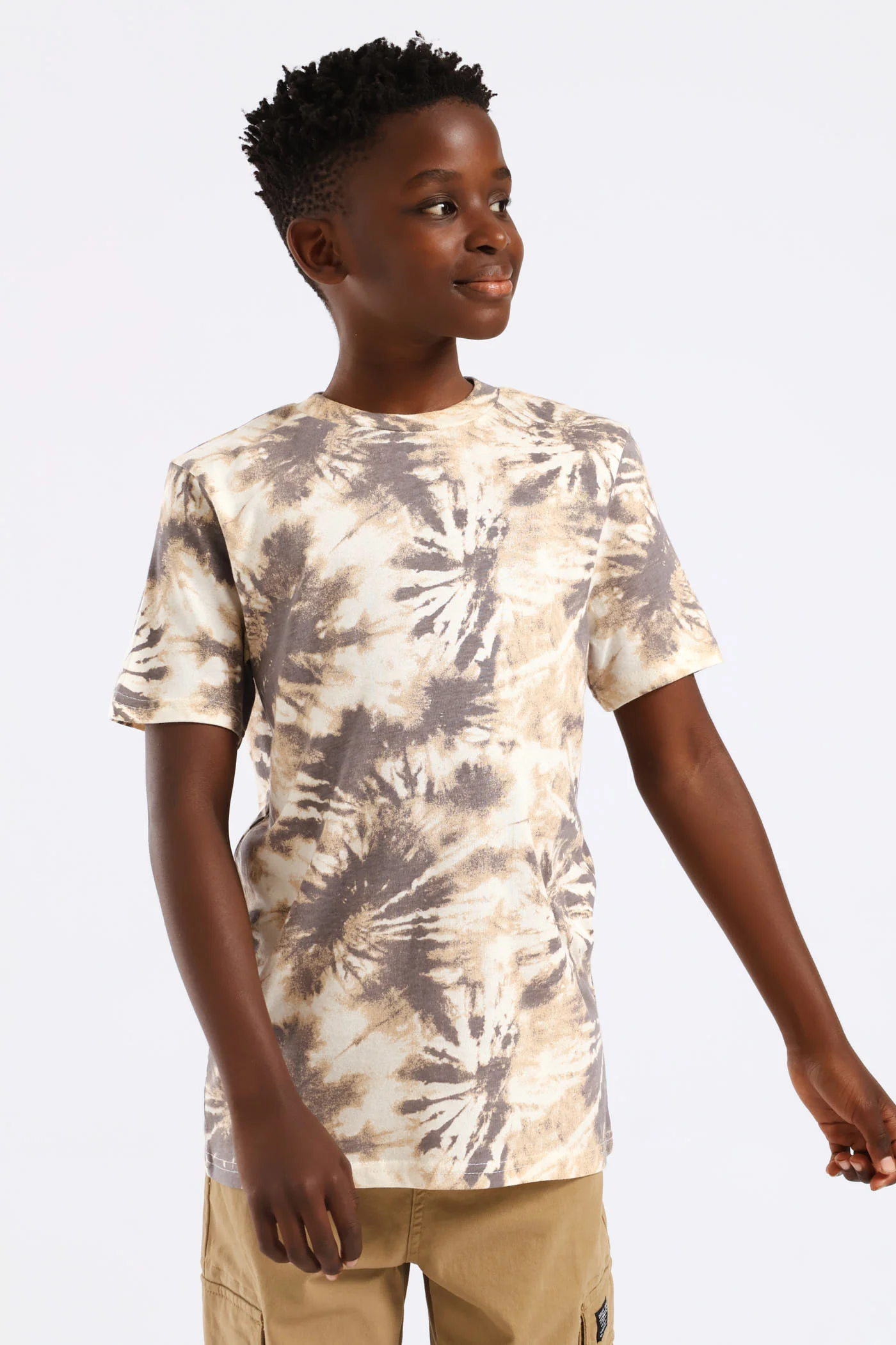 Boys Tie Dye T-Shirt - Fatigue - Image 2