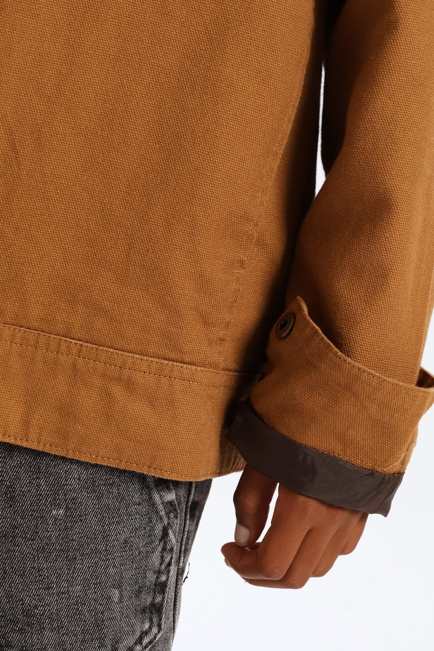Boys Twill Barn Jacket - Tan - Image 6