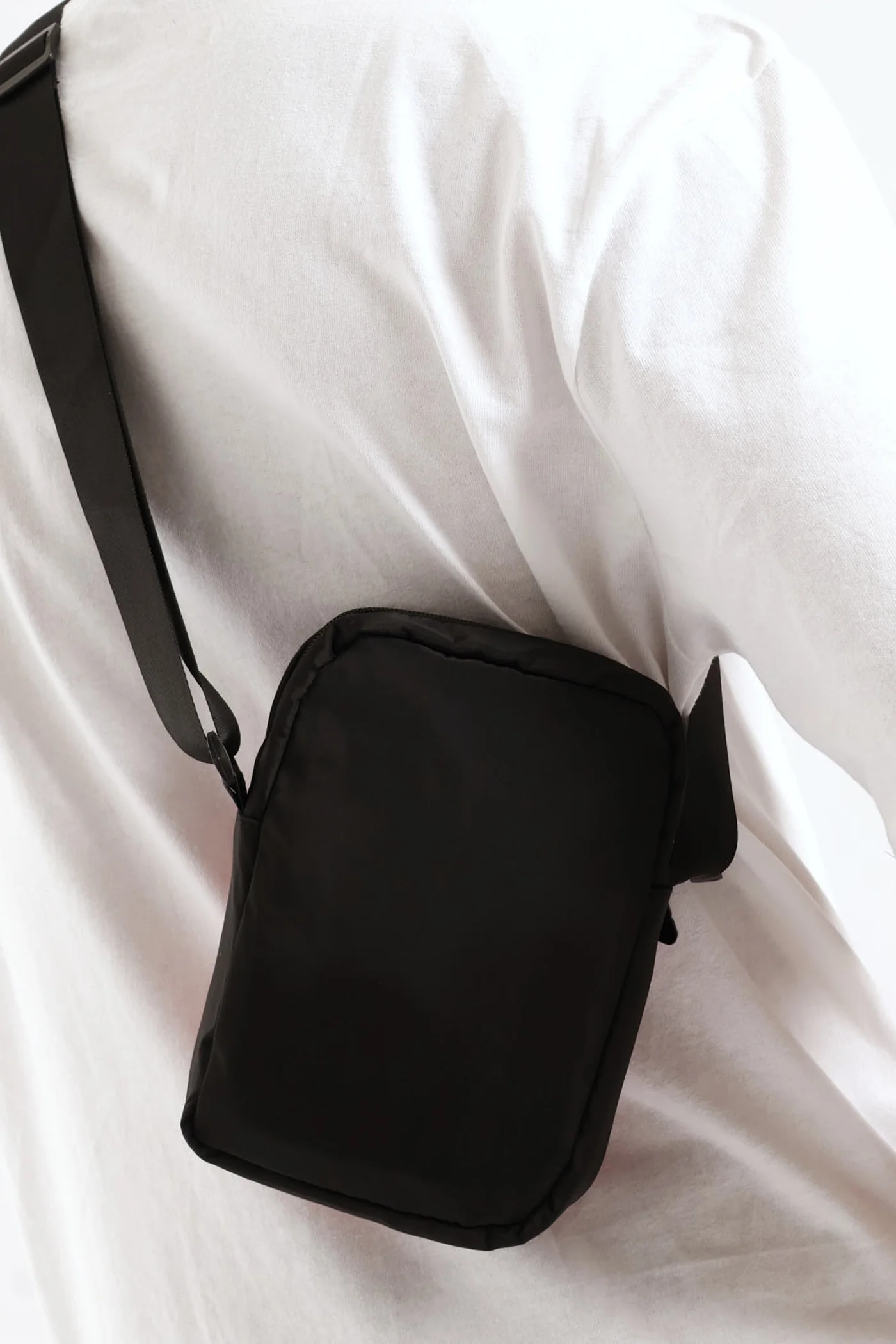 Boys Twitch Side Sling Bag - Black - Image 2
