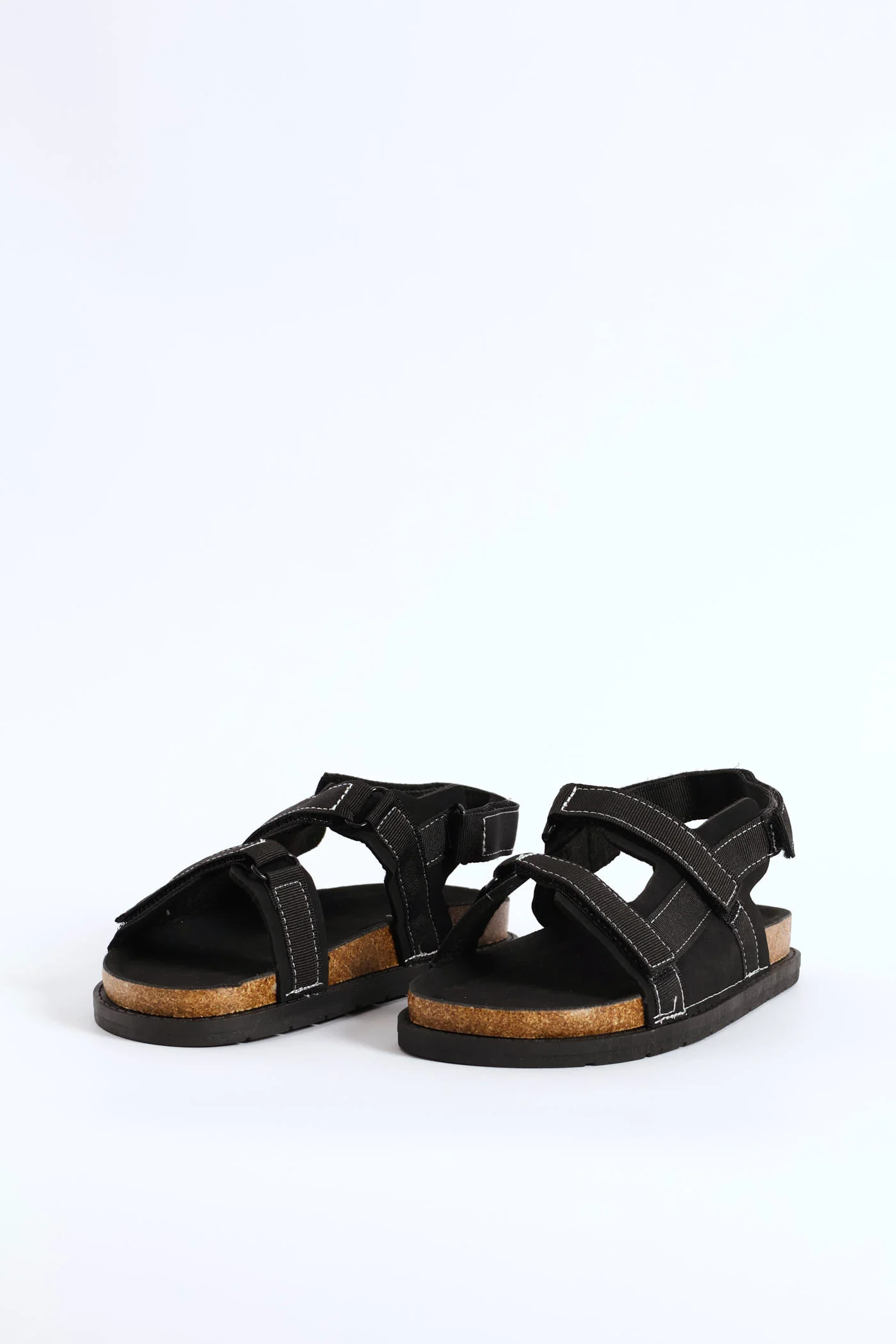 Boys Utility Health Sandal - Black - Image 5