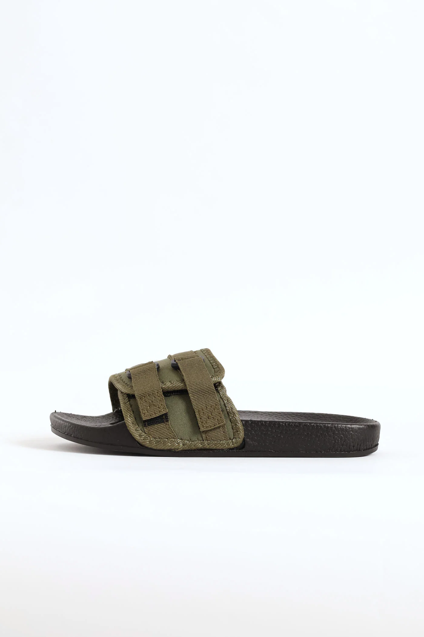 Boys Utlity Pool Slide - Olive - Image 3