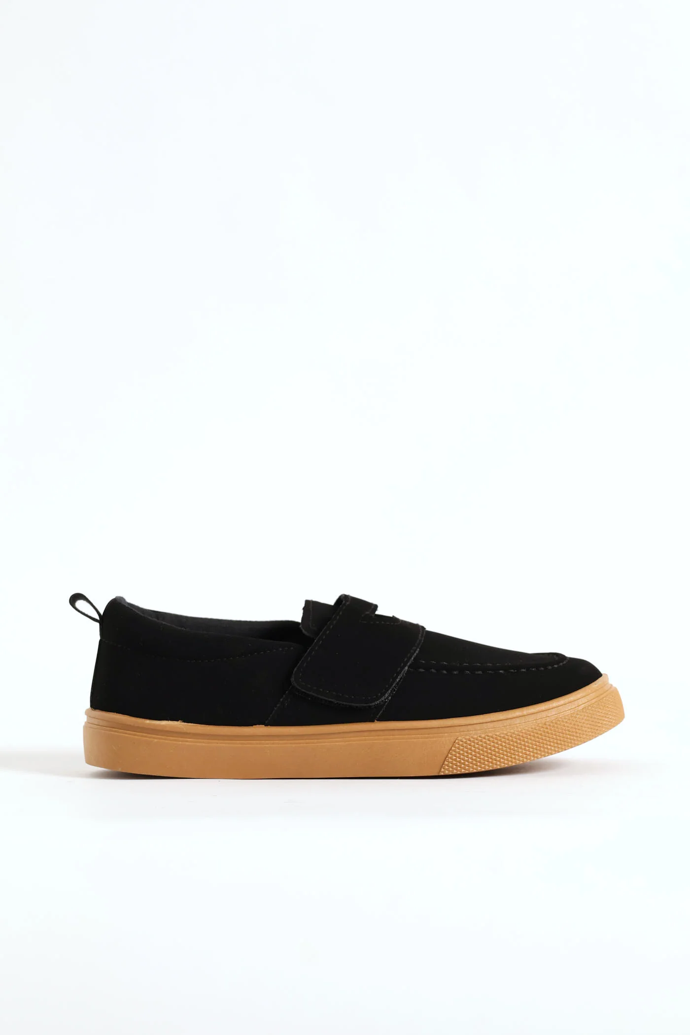Boys Velcro Smart Sneaker - Black - Image 3