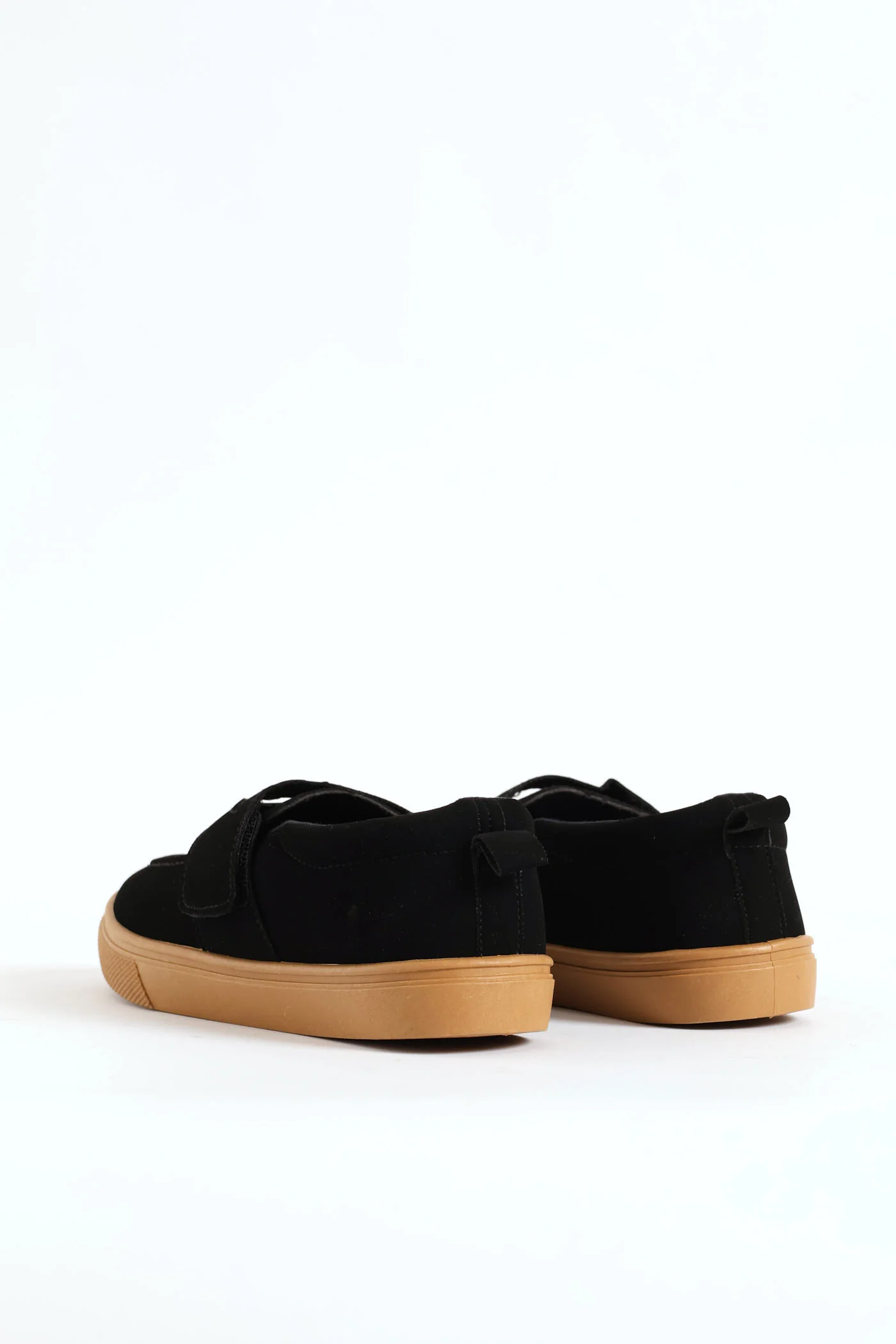 Boys Velcro Smart Sneaker - Black - Image 6