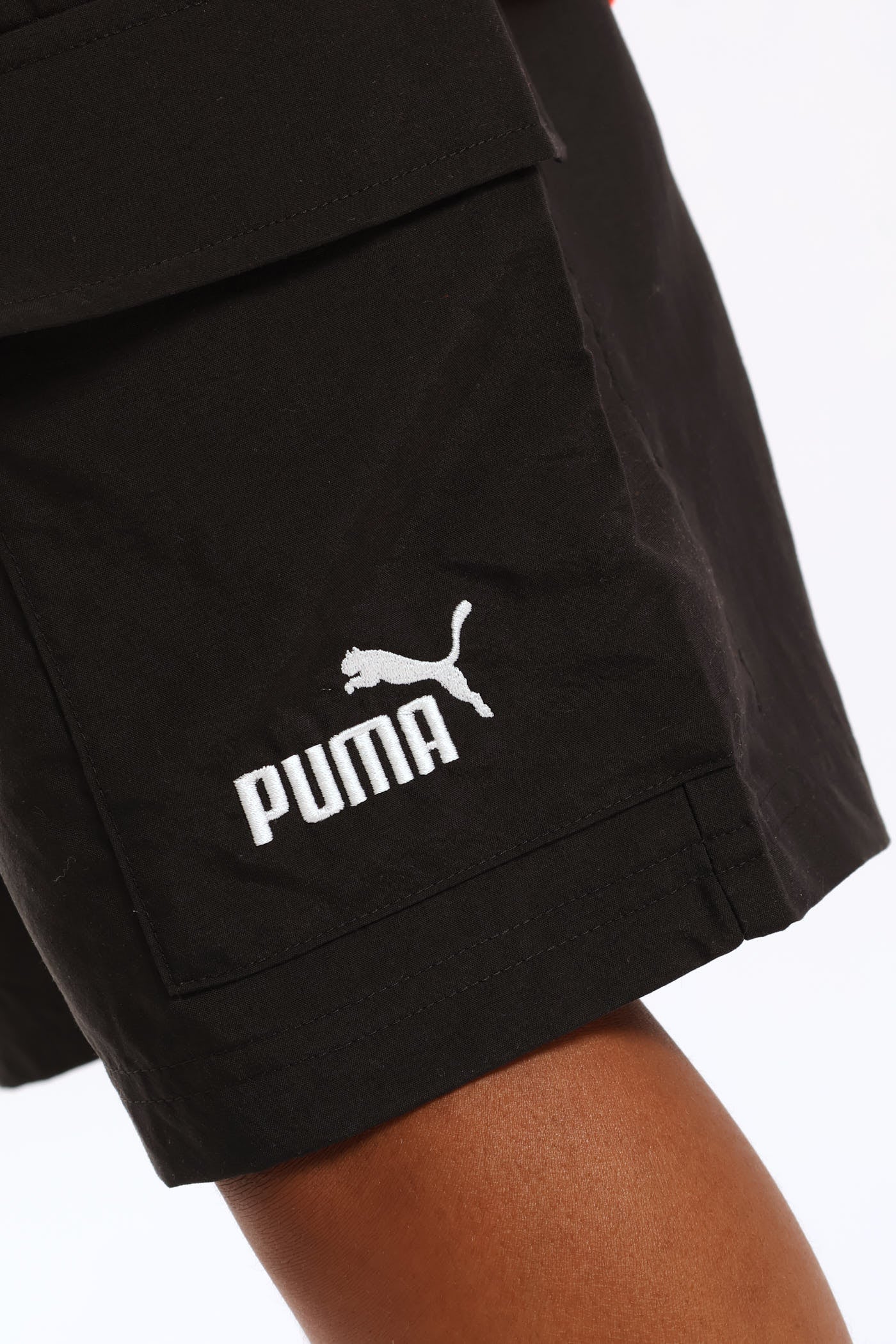 Boys Woven Cargo Short - Black - Image 4