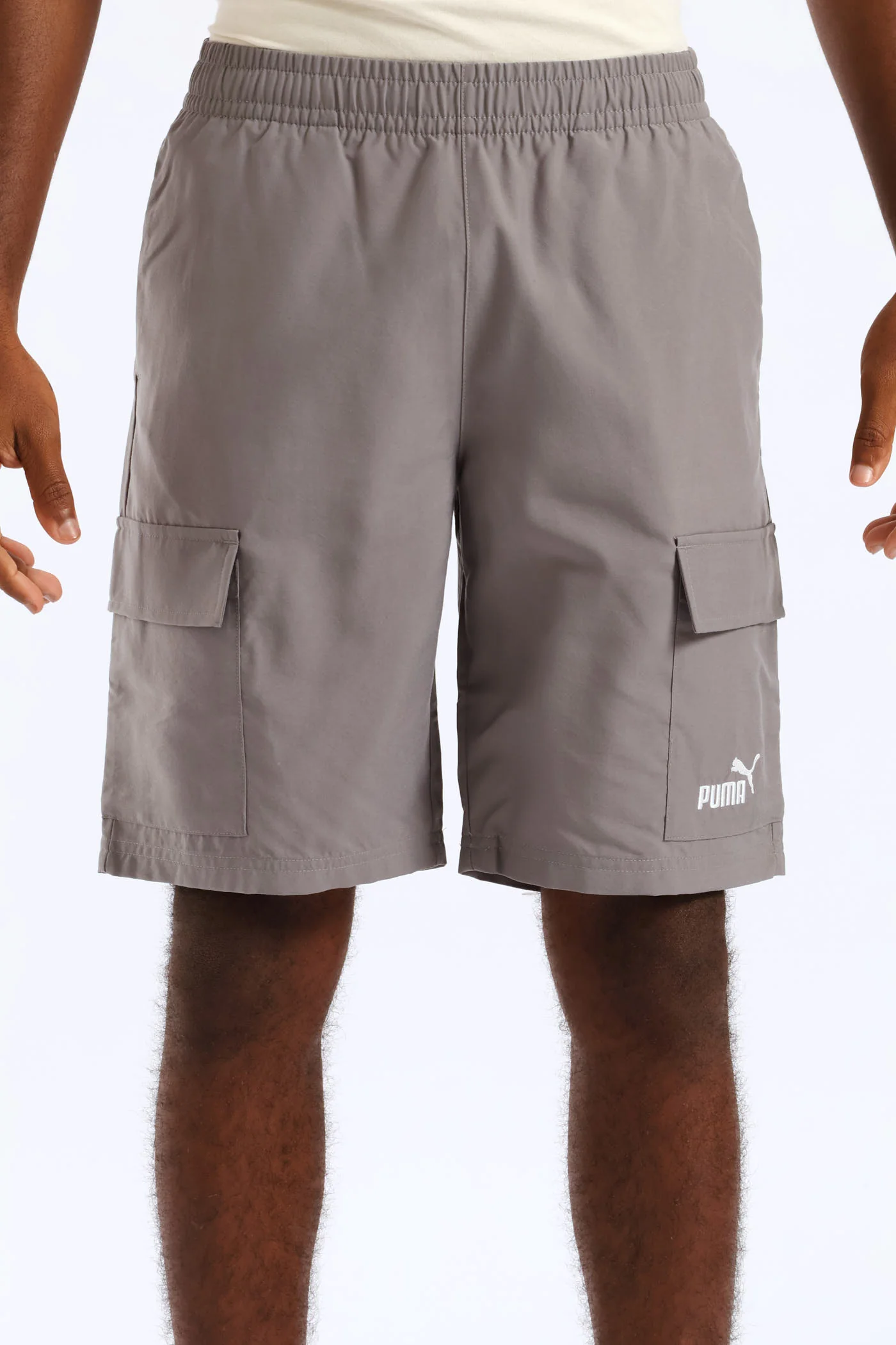 Boys Woven Cargo Short - Grey - Image 3