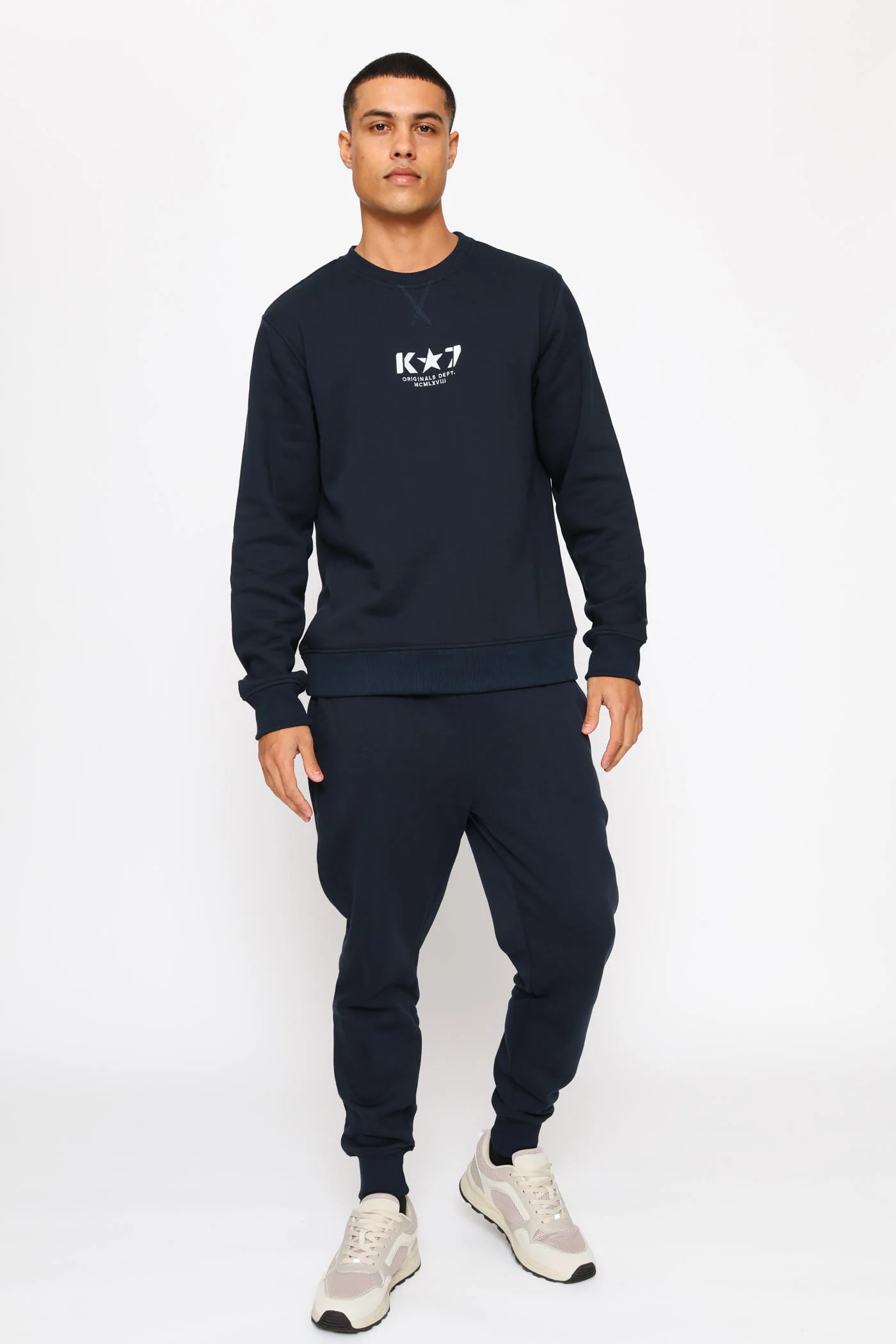Breakers Crew Top - Navy - Image 2
