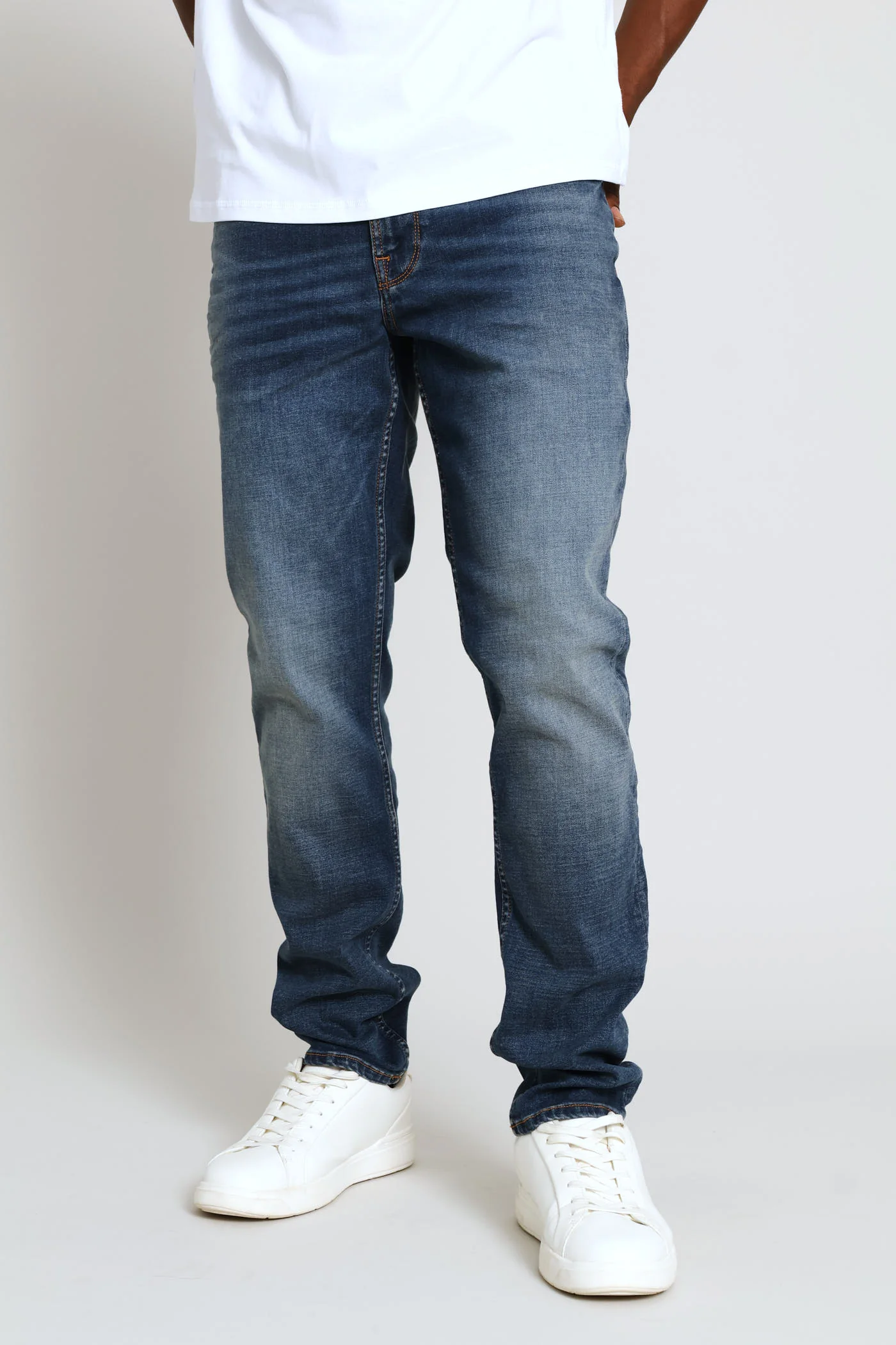 Brent Tapered Slim Denim - Dark Wash - Image 3