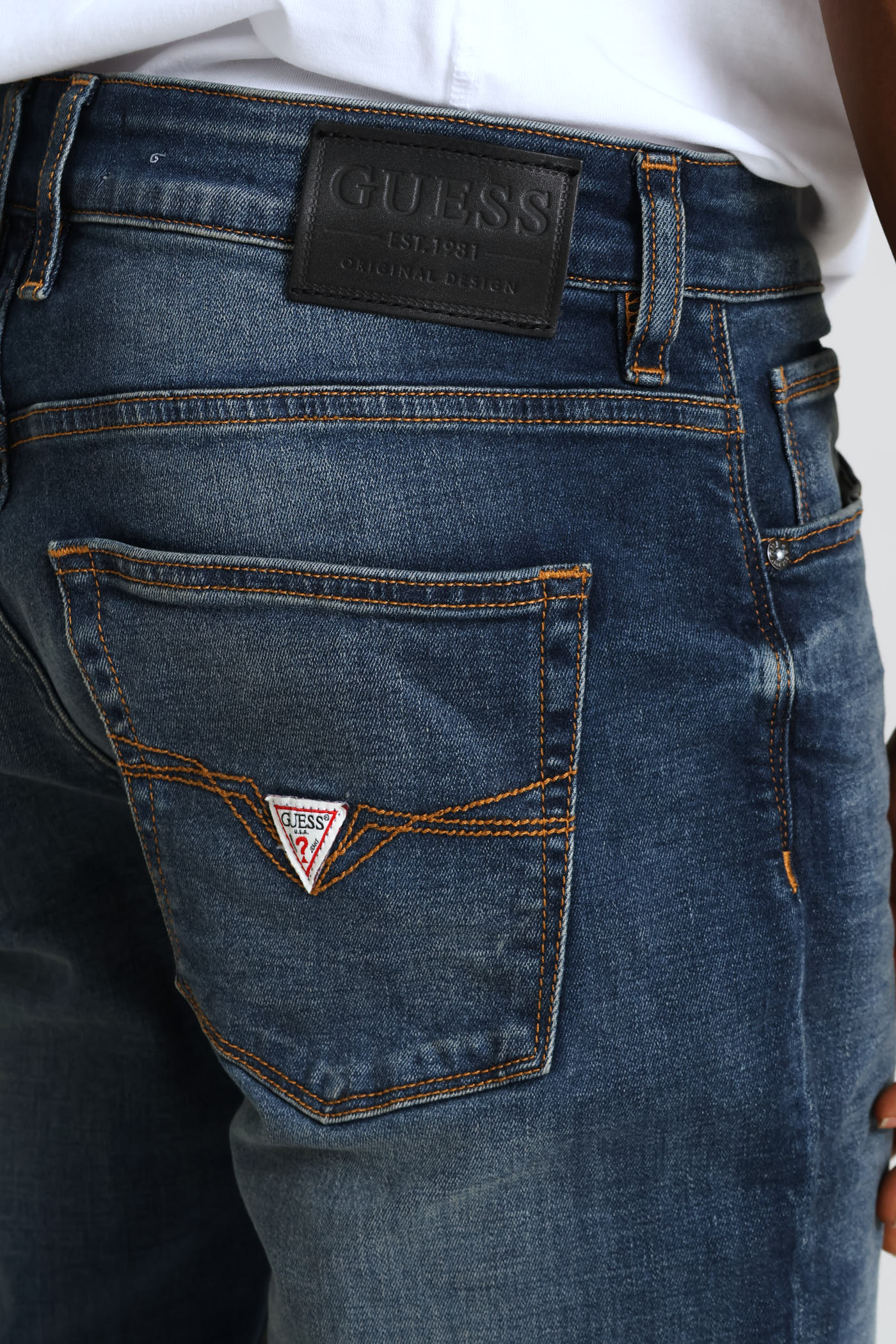 Brent Tapered Slim Denim - Dark Wash - Image 5