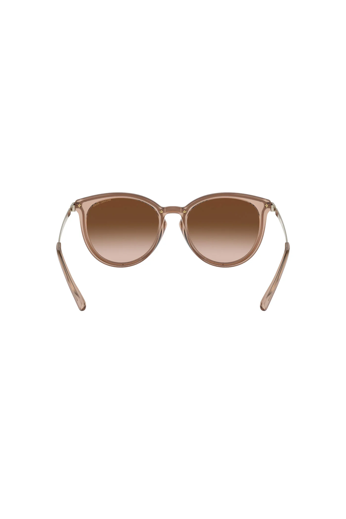 Brisbane Brown Gradient Sunglasses - Gold - Image 4