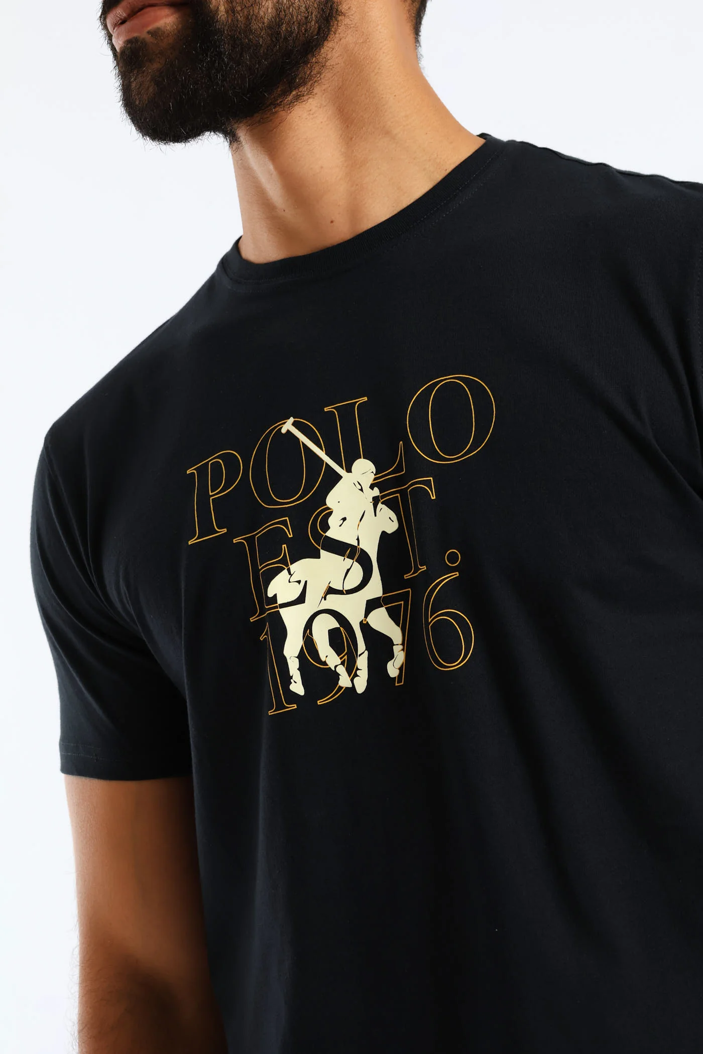 Brock Tee - Black - Image 2