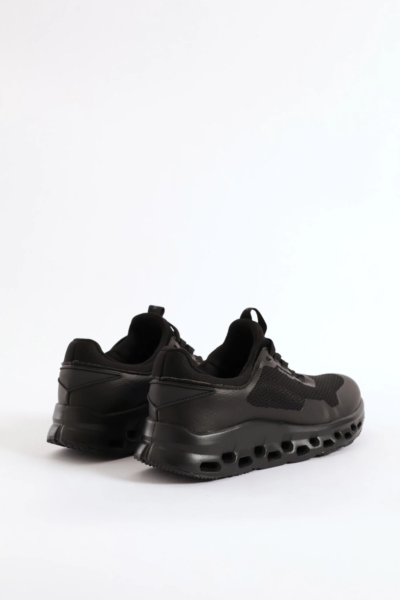 Brody Lace Up Trainer - Black - Image 2