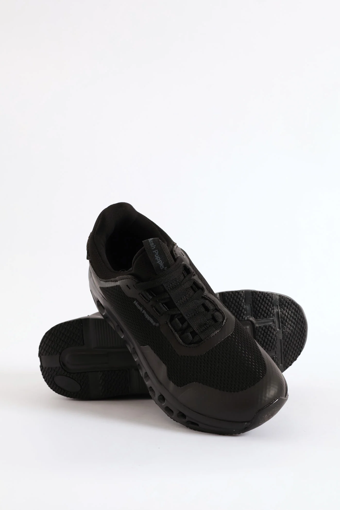 Brody Lace Up Trainer - Black - Image 3