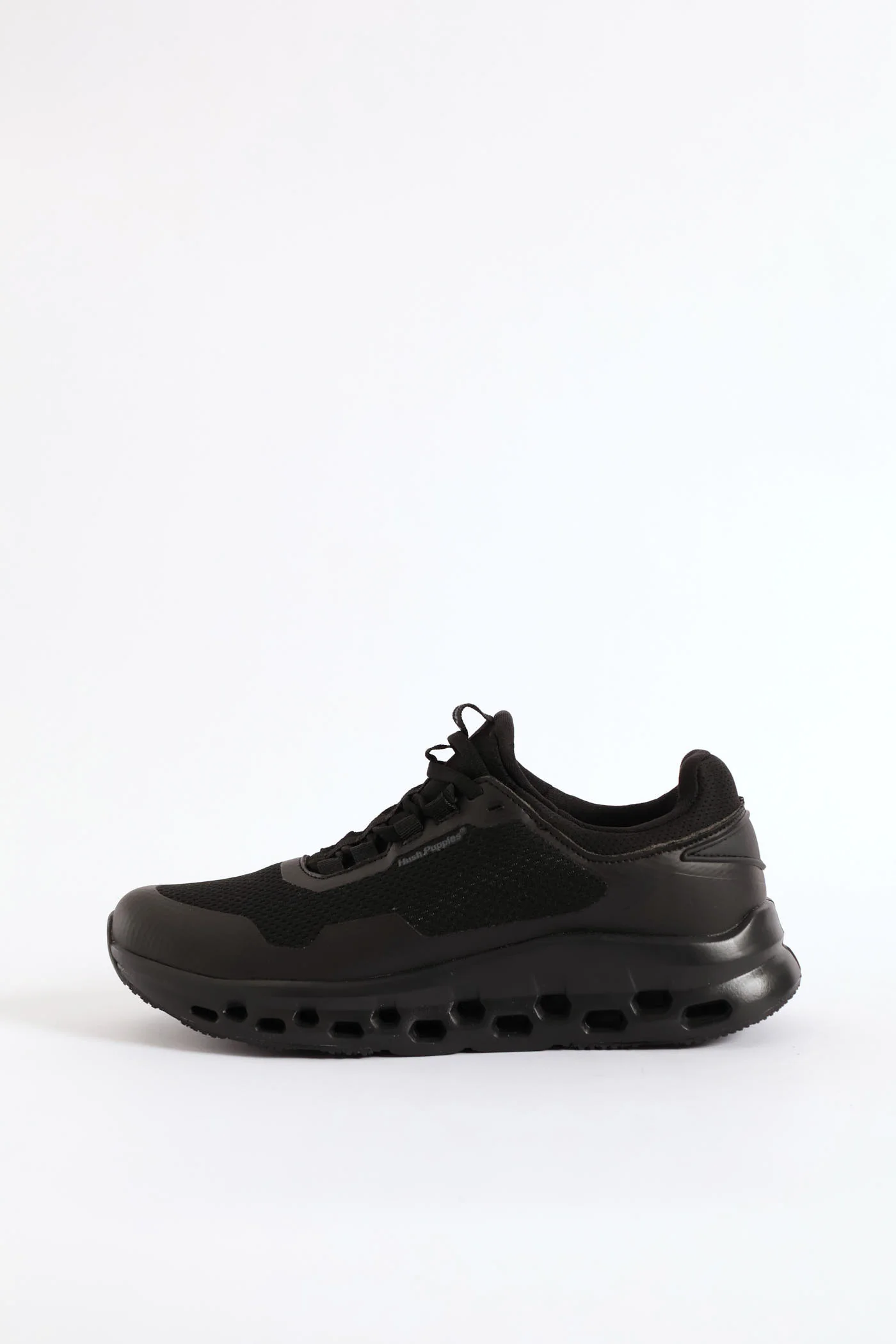 Brody Lace Up Trainer - Black - Image 4