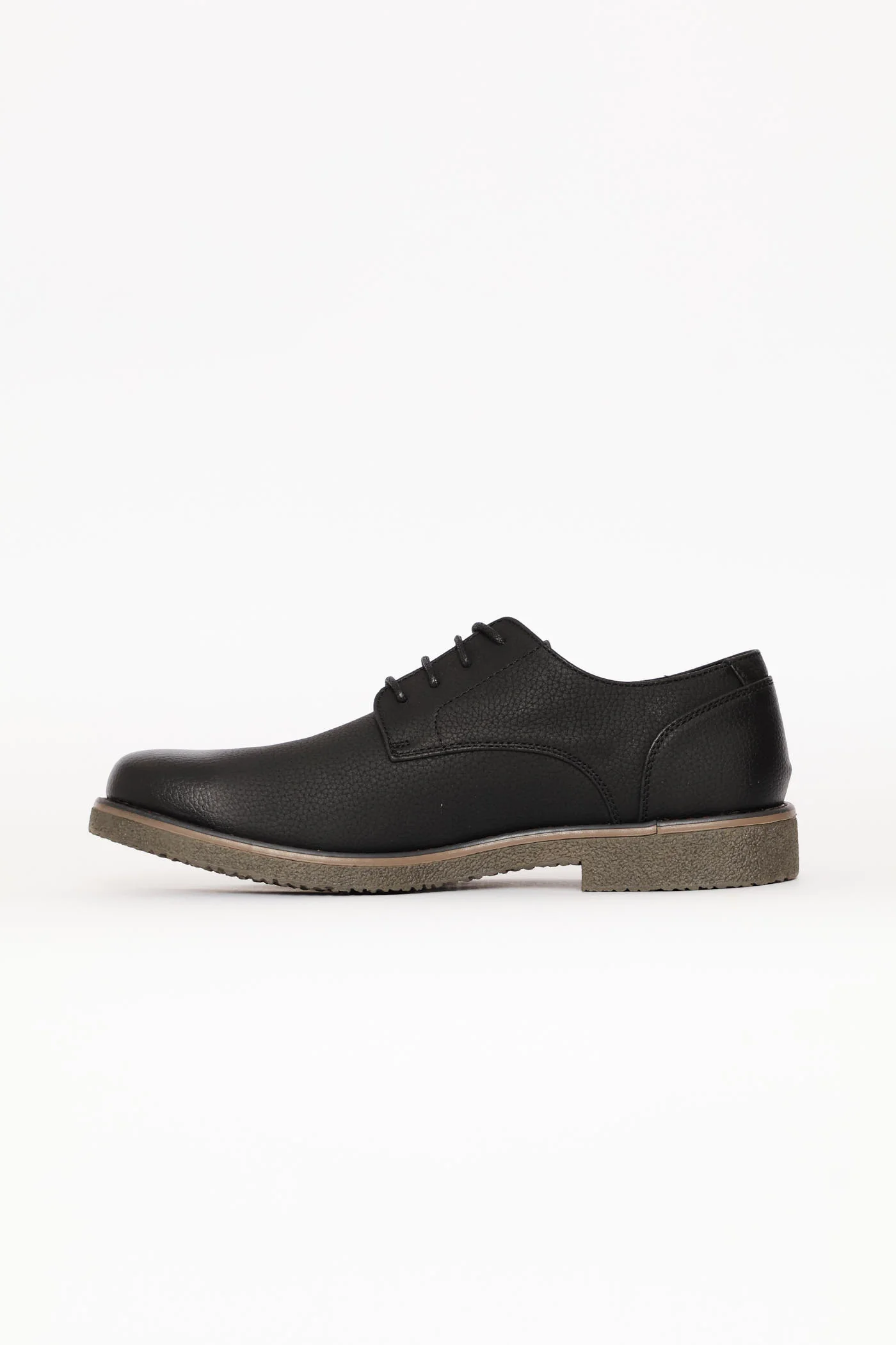 Bronx Lace Up Smart Casual Derby Shoe - Black - Image 4