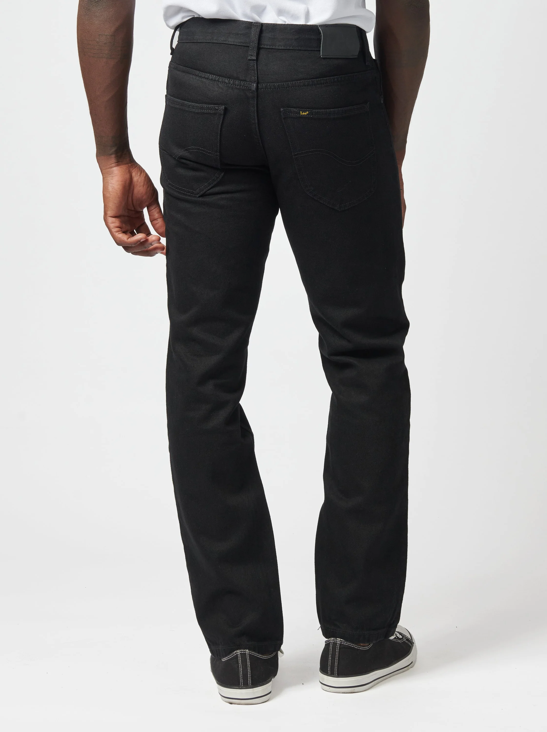 Brooklyn Regular Straight Leg Denim - Black - Image 2