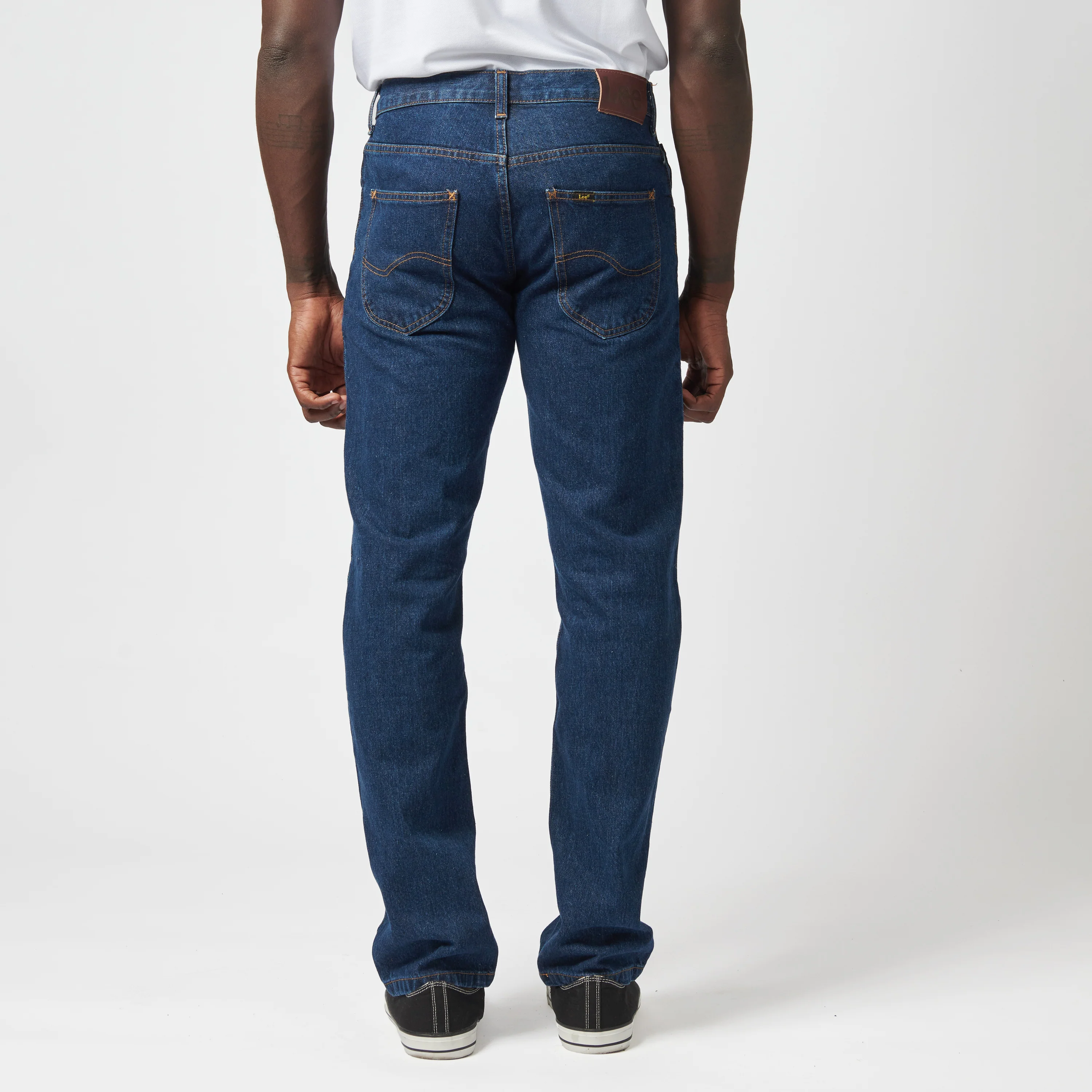 Brooklyn Regular Straight Leg Denim - Dark Indigo - Image 5