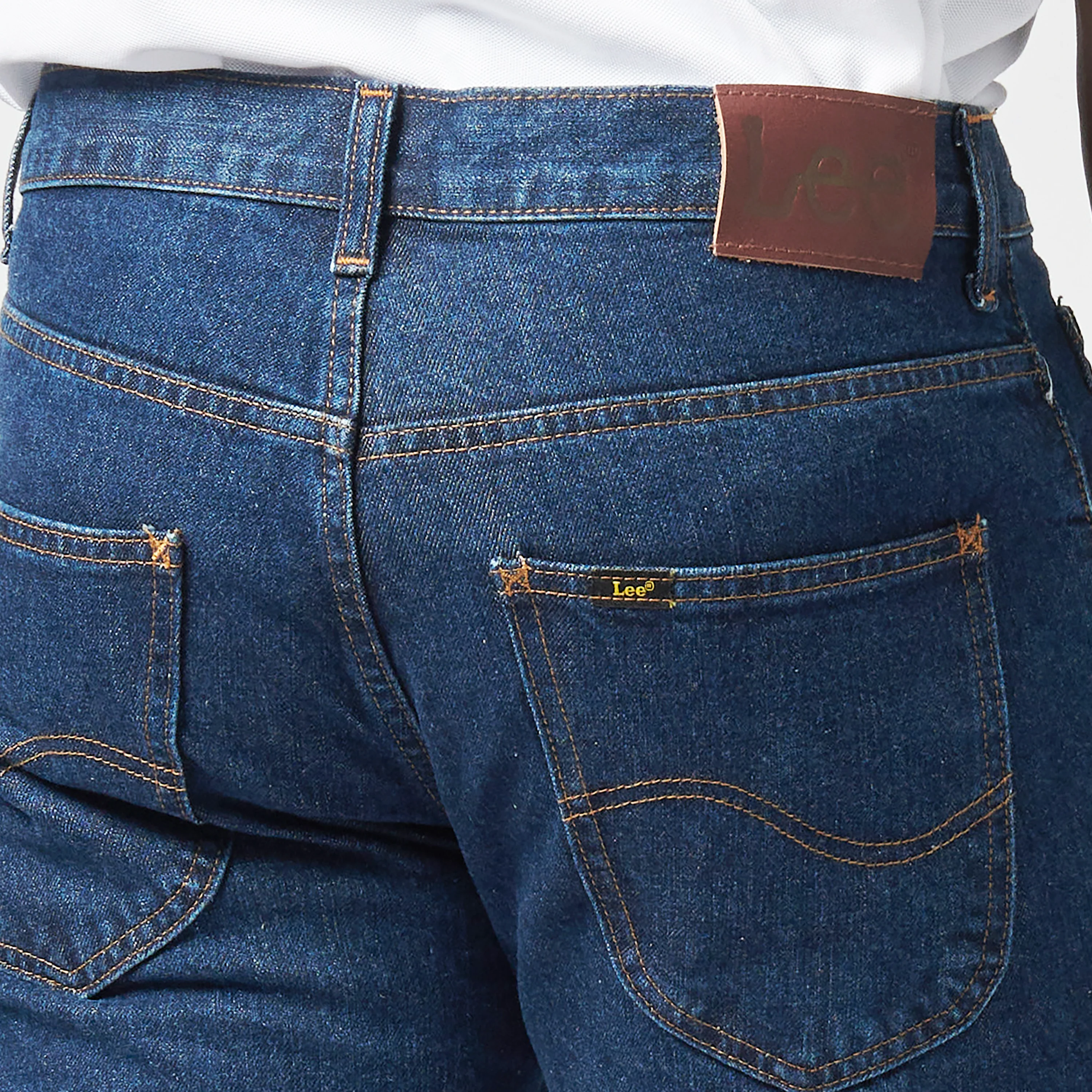 Brooklyn Regular Straight Leg Denim - Dark Indigo - Image 7