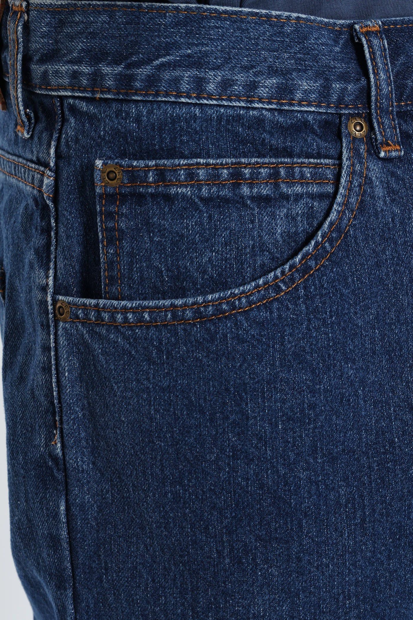 Brooklyn Regular Straight Leg Denim - Stonewash - Image 13