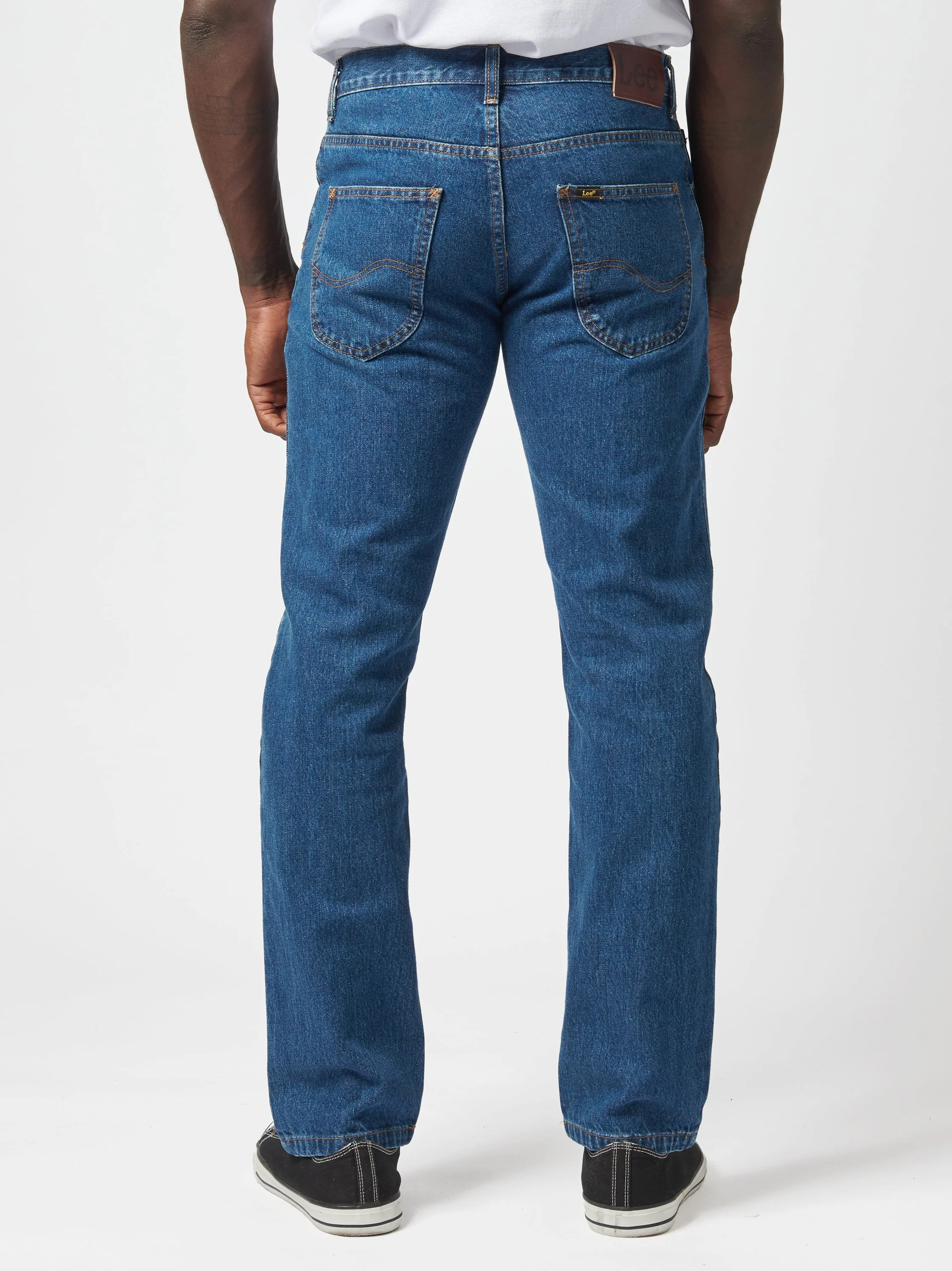 Brooklyn Regular Straight Leg Denim - Stonewash - Image 2
