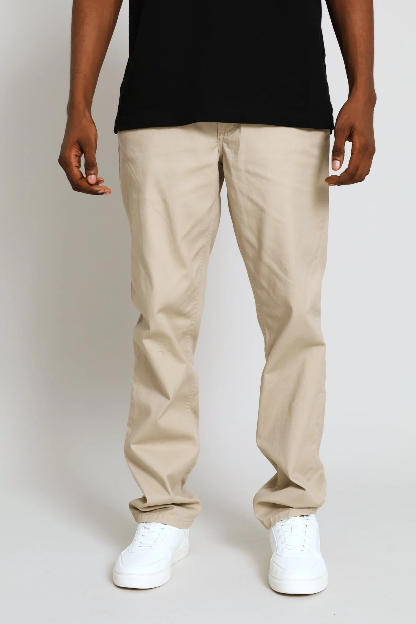 Brooklyn Stretch Twill Pant - Stone - Image 3