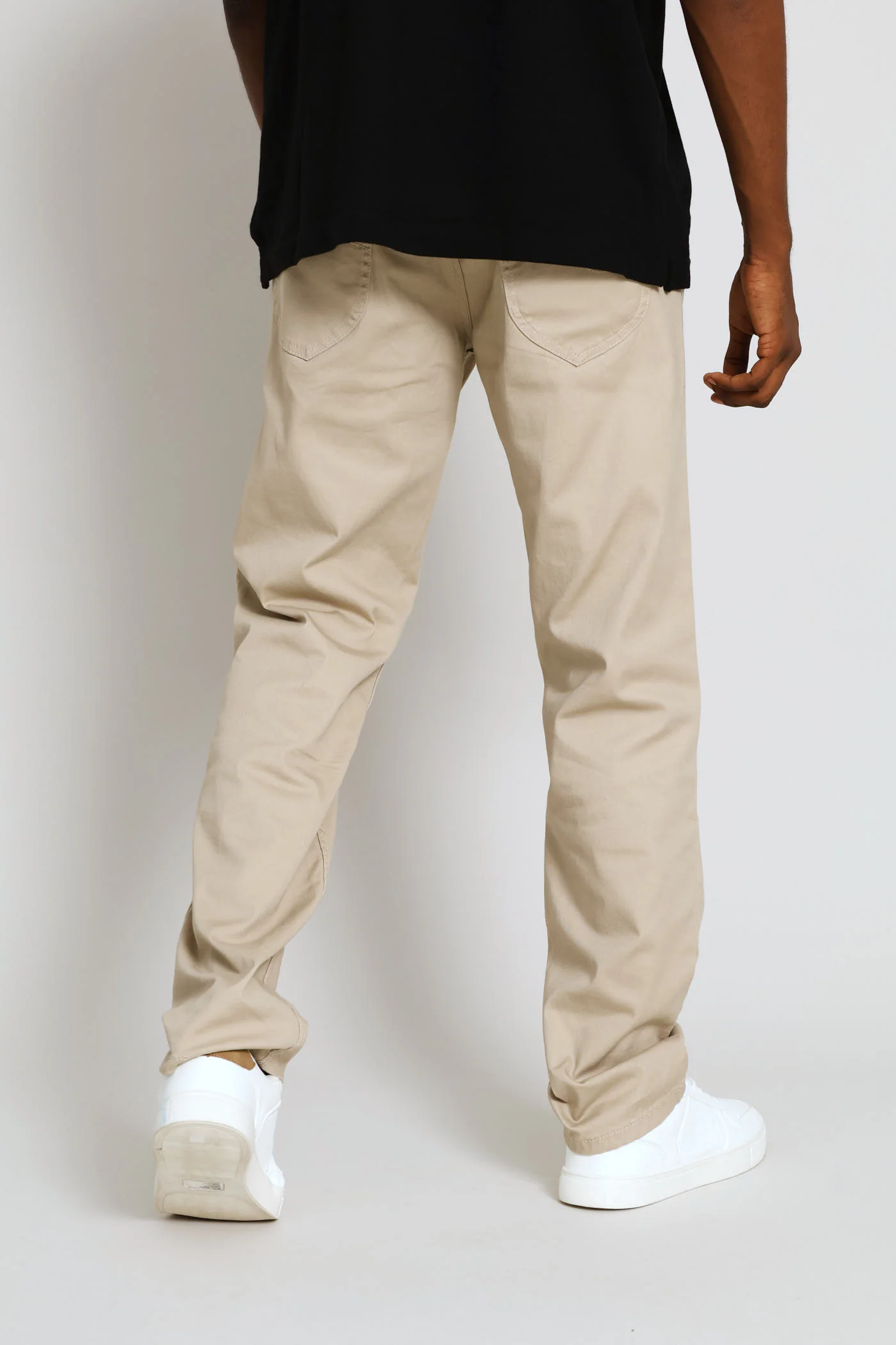 Brooklyn Stretch Twill Pant - Stone - Image 4