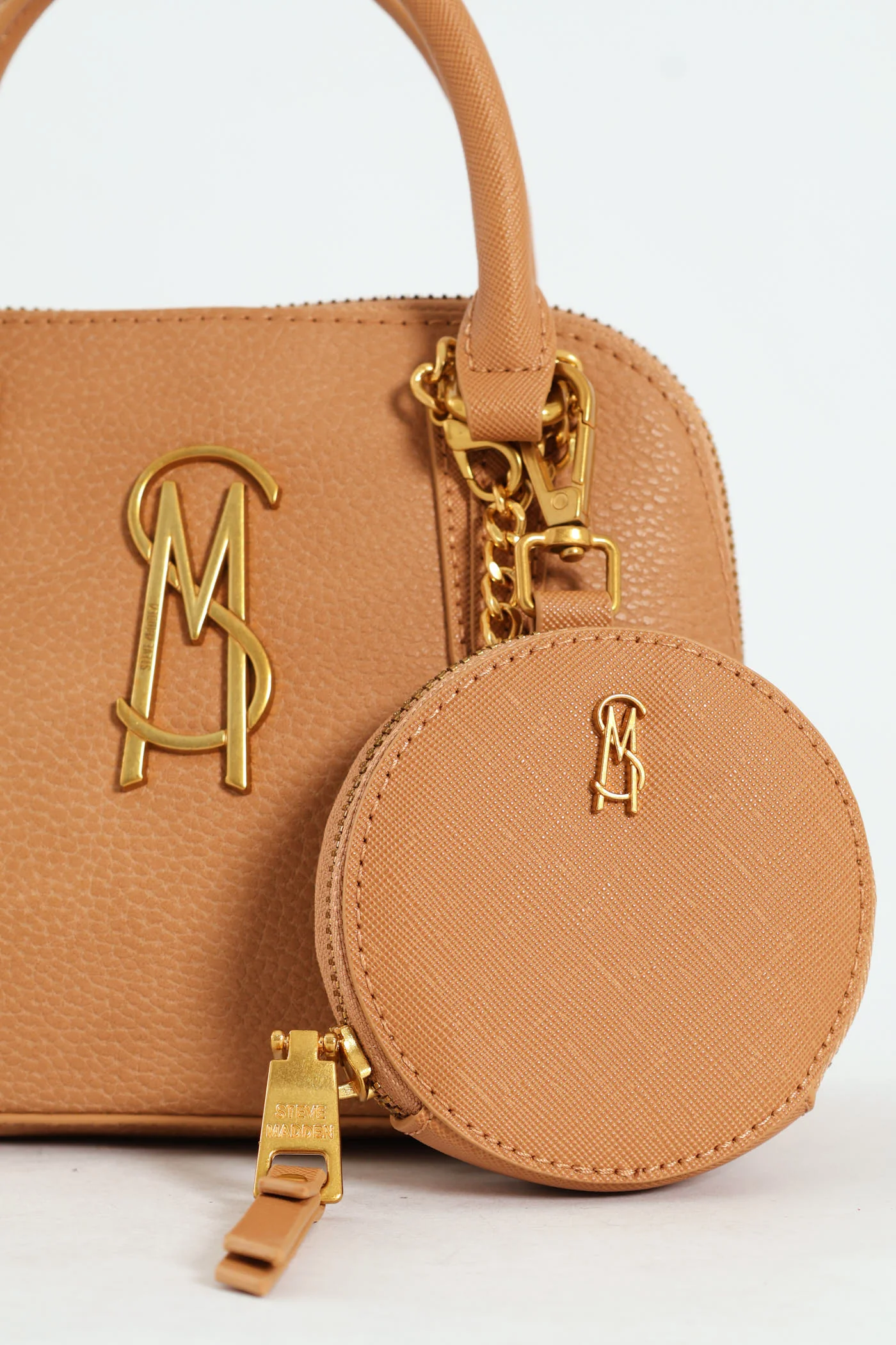 Bruling Dome Crossbody Bag - Tan - Image 4