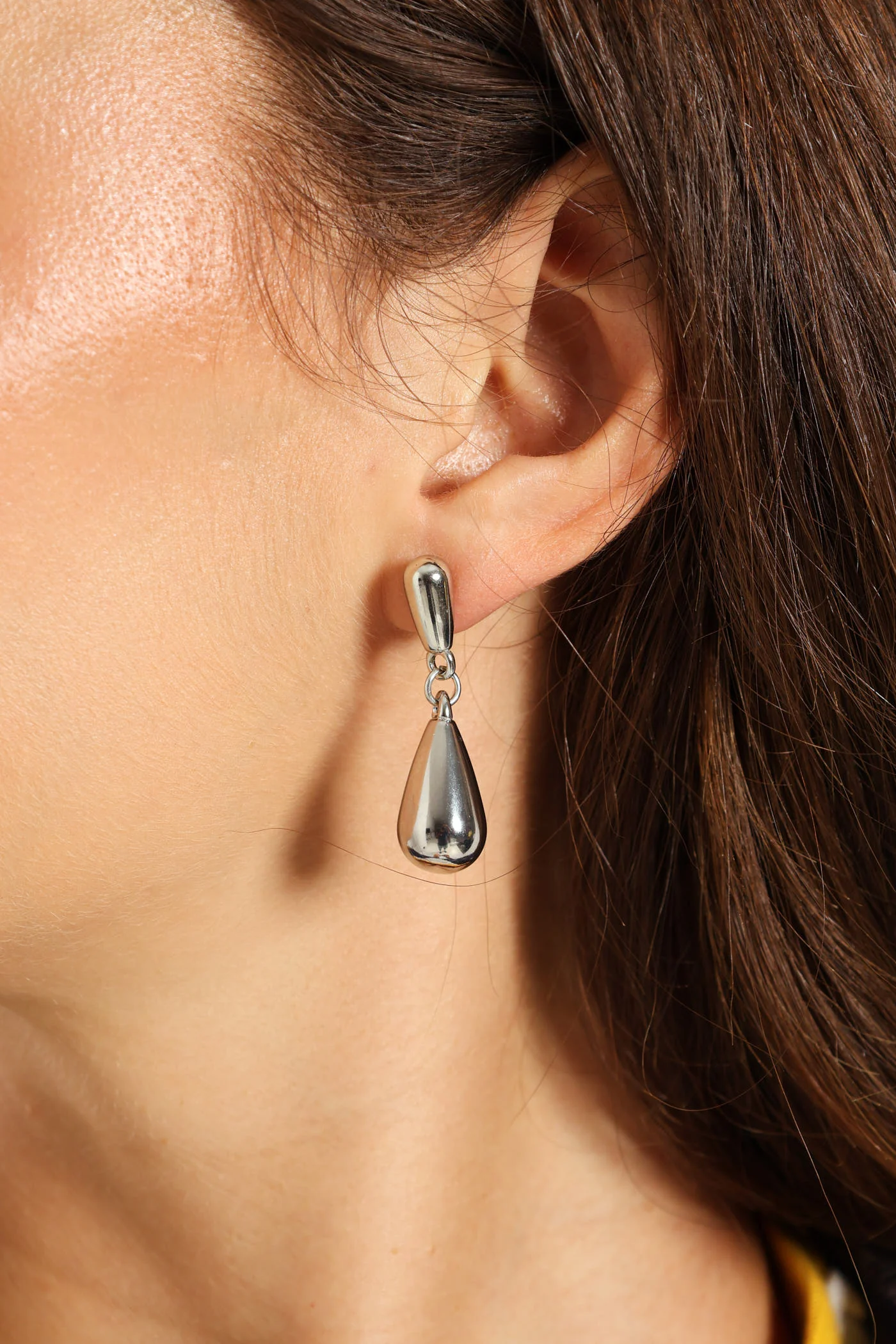 Bubble Drop Earring - Silver - Image 2
