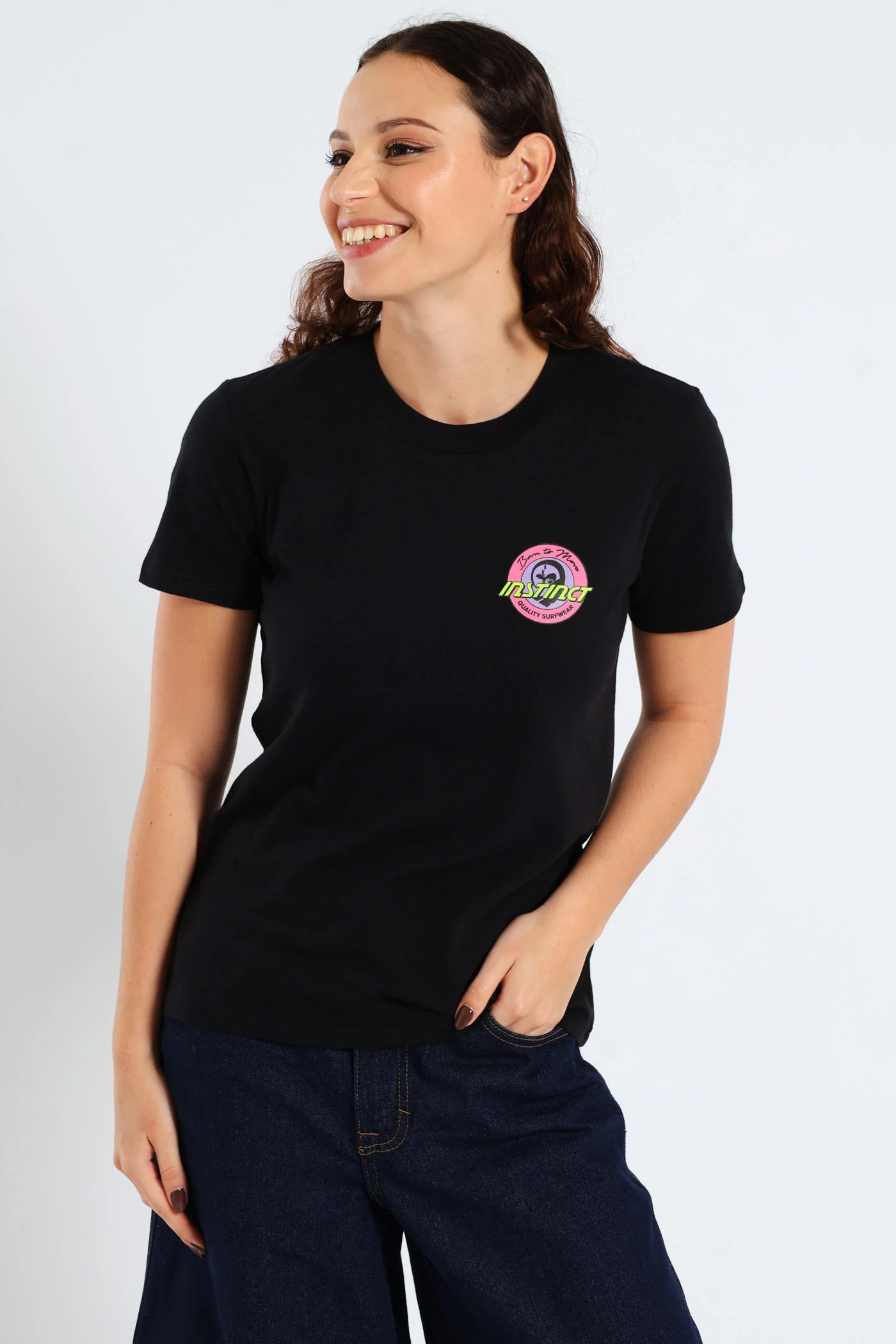 Bubble Gum Tee - Black - Image 2