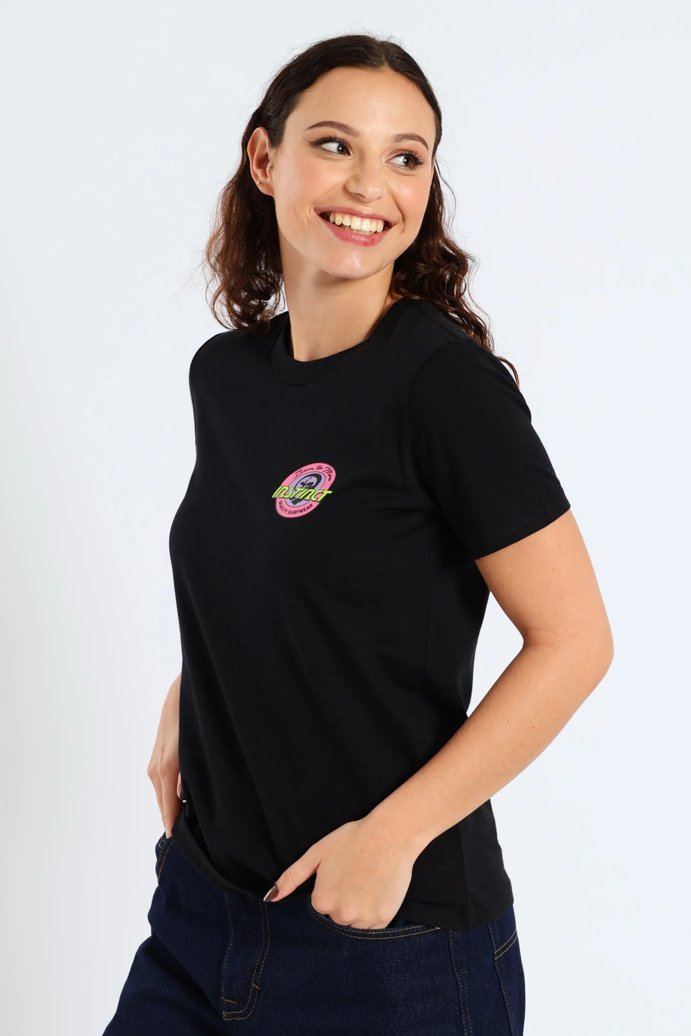 Bubble Gum Tee - Black - Image 3