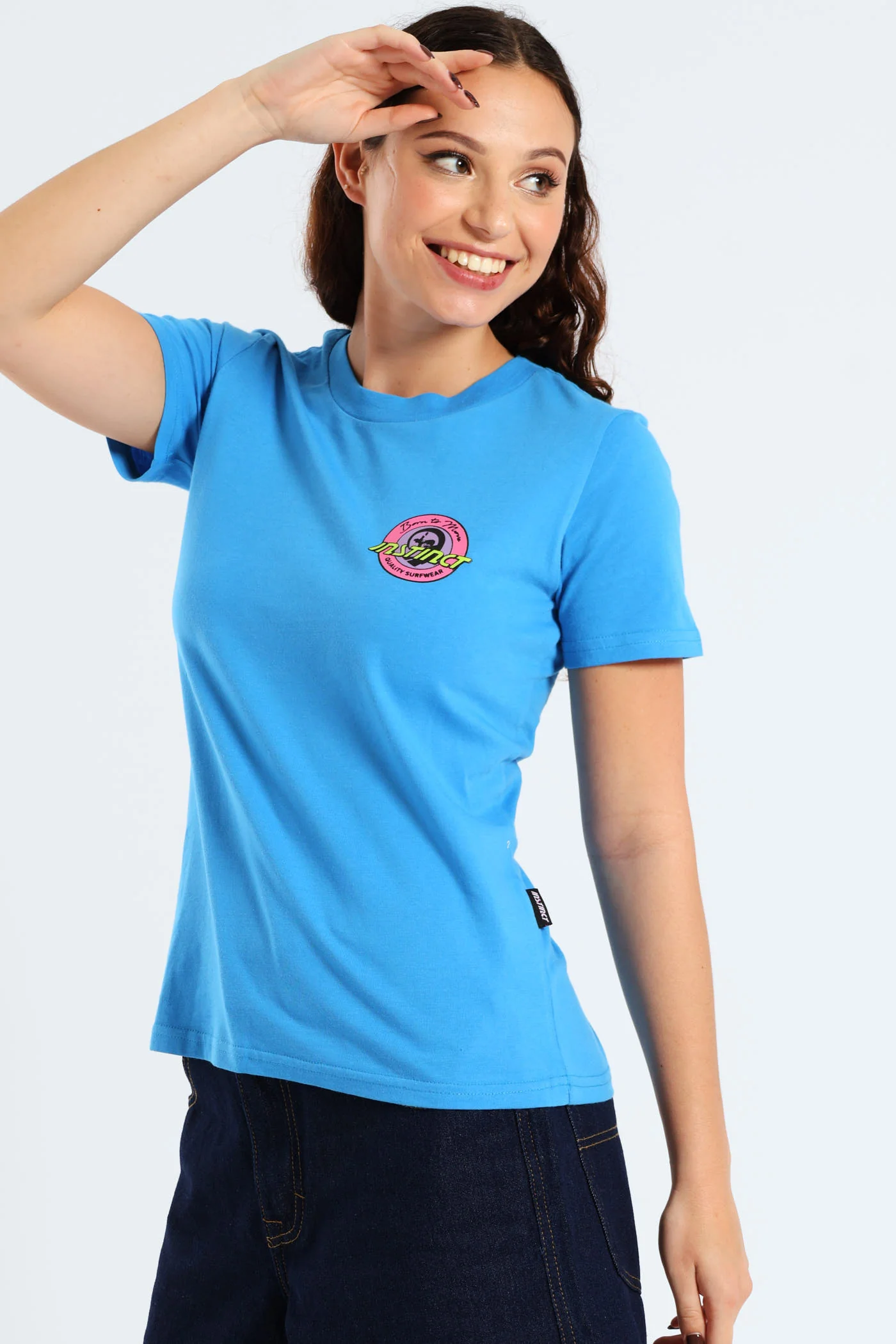 Bubble Gum Tee - Blue - Image 3