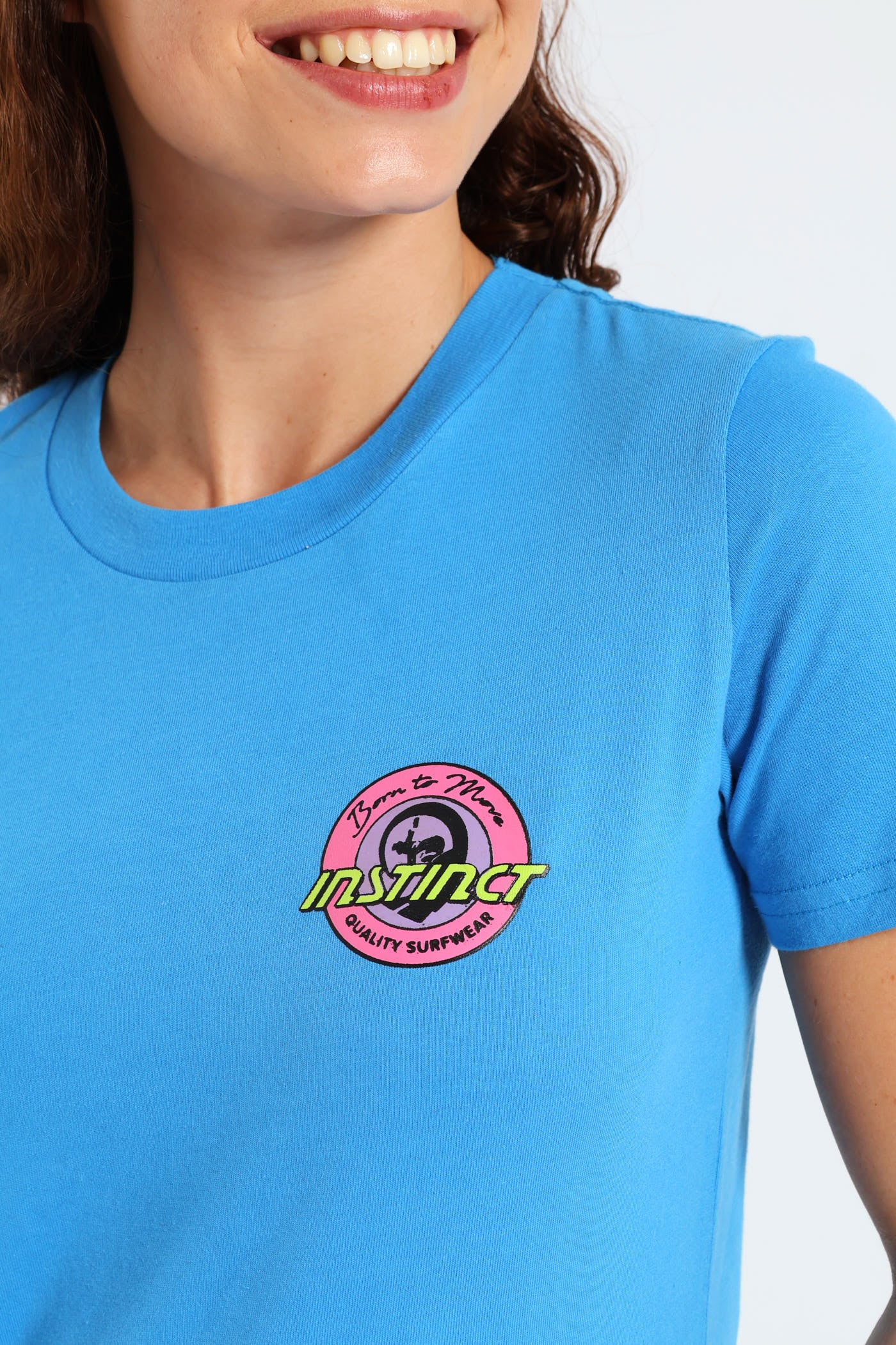 Bubble Gum Tee - Blue - Image 4