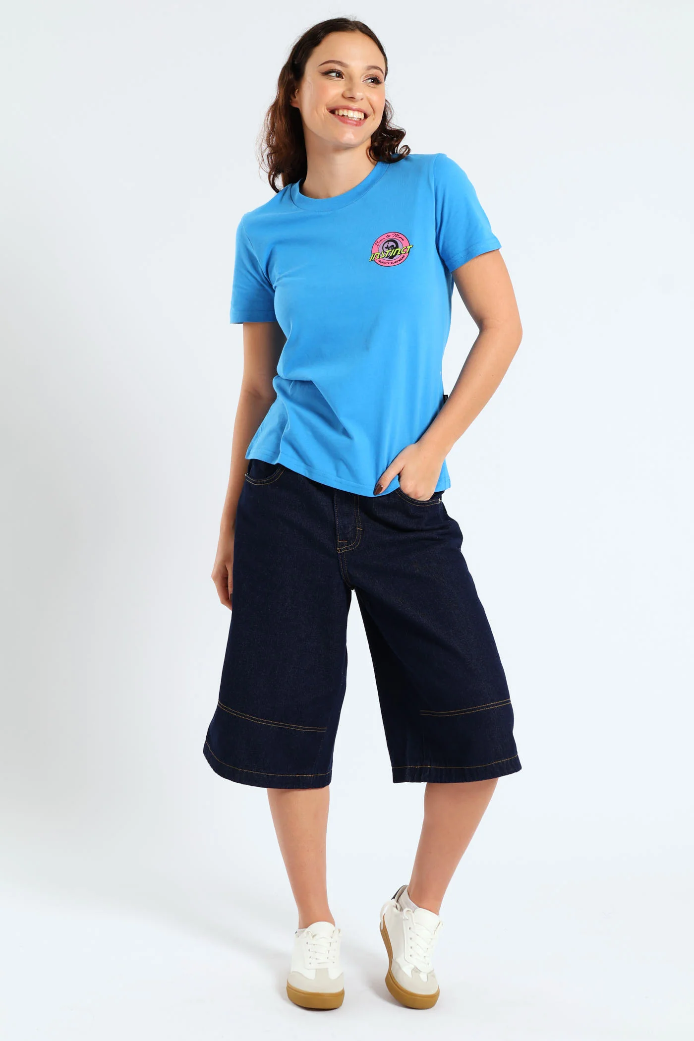 Bubble Gum Tee - Blue - Image 5