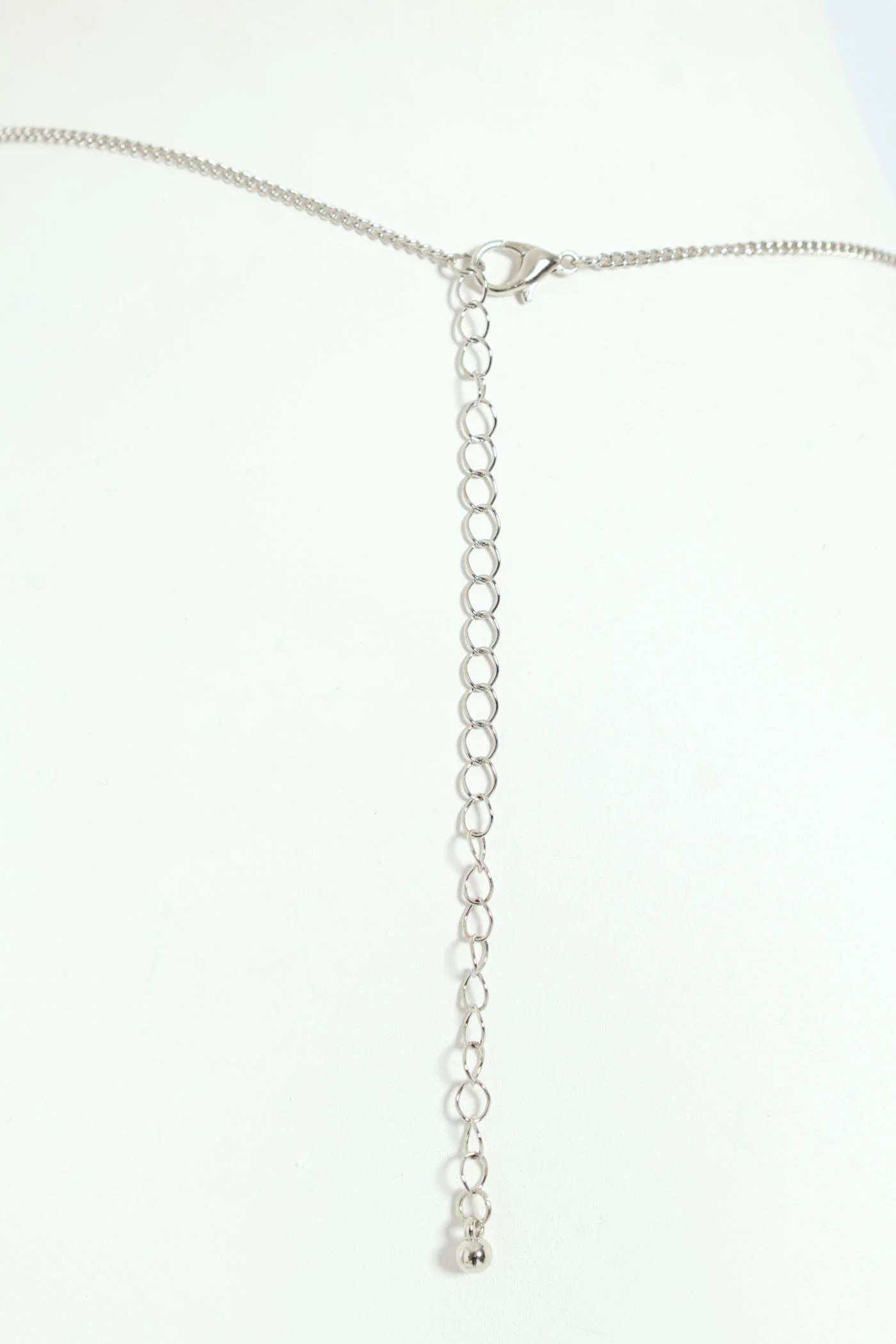 Bubble Pendant Necklace - Silver - Image 4