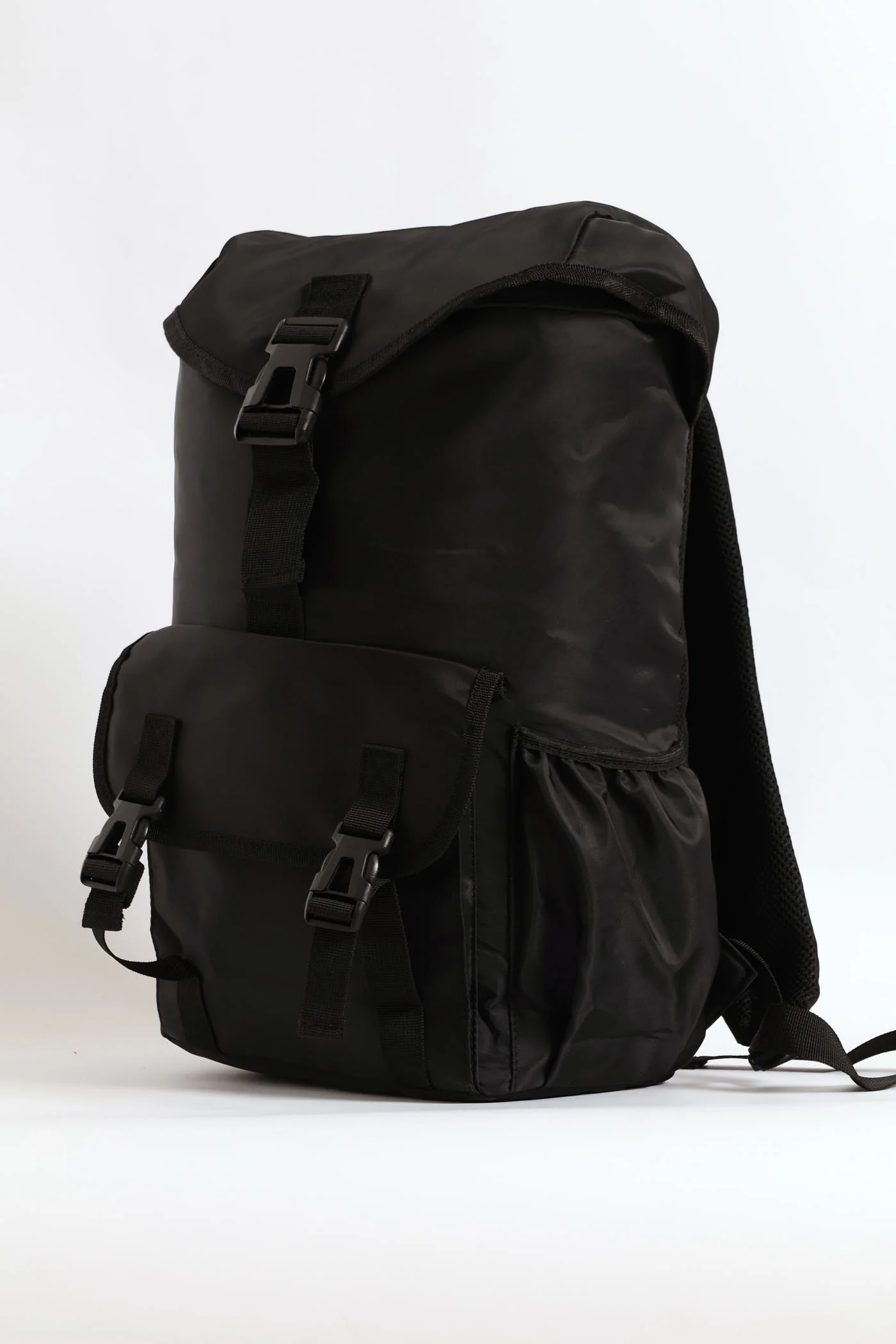 Buckle Backpack - Black - Image 3