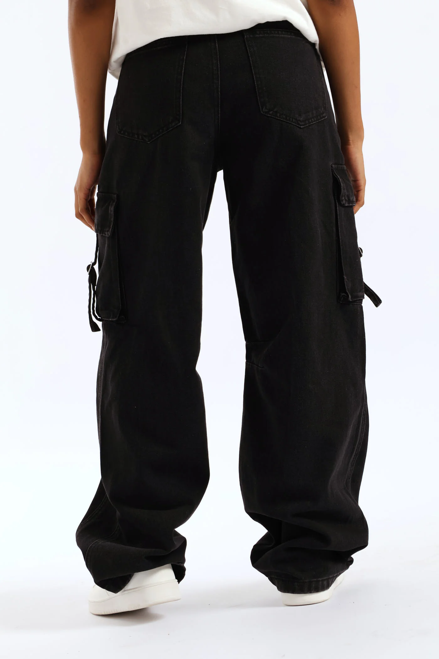 Buckle Cargo Jean - Salty Black - Image 4