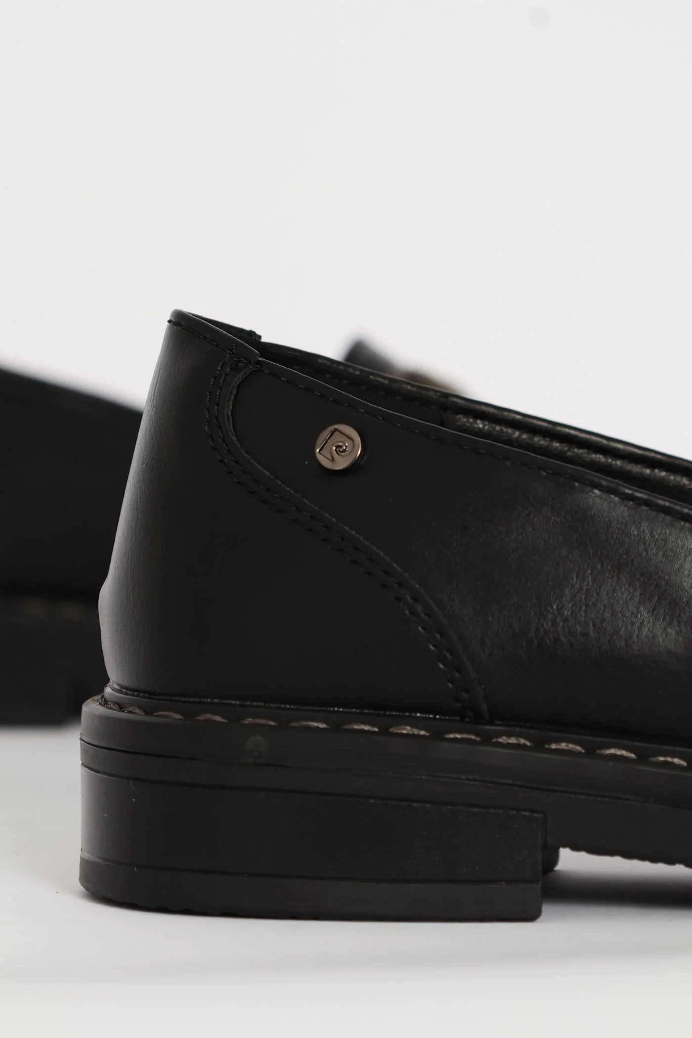 Buckle Detail Loafer - Black - Image 5