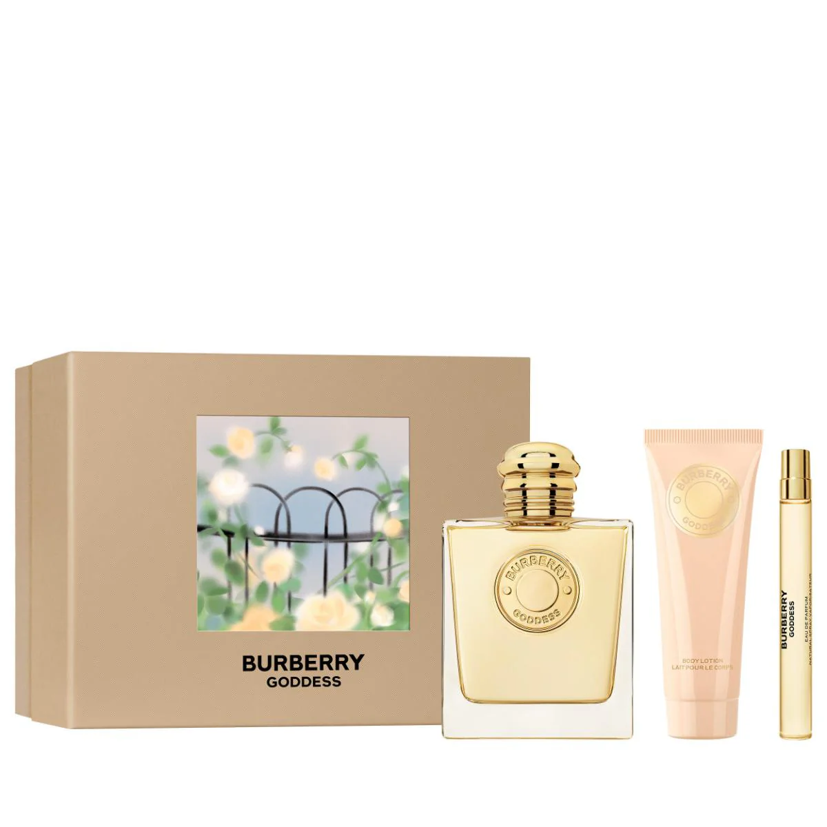 Goddess Eau de Parfum for Women & Body Lotion Trio Gift Set - Image 2