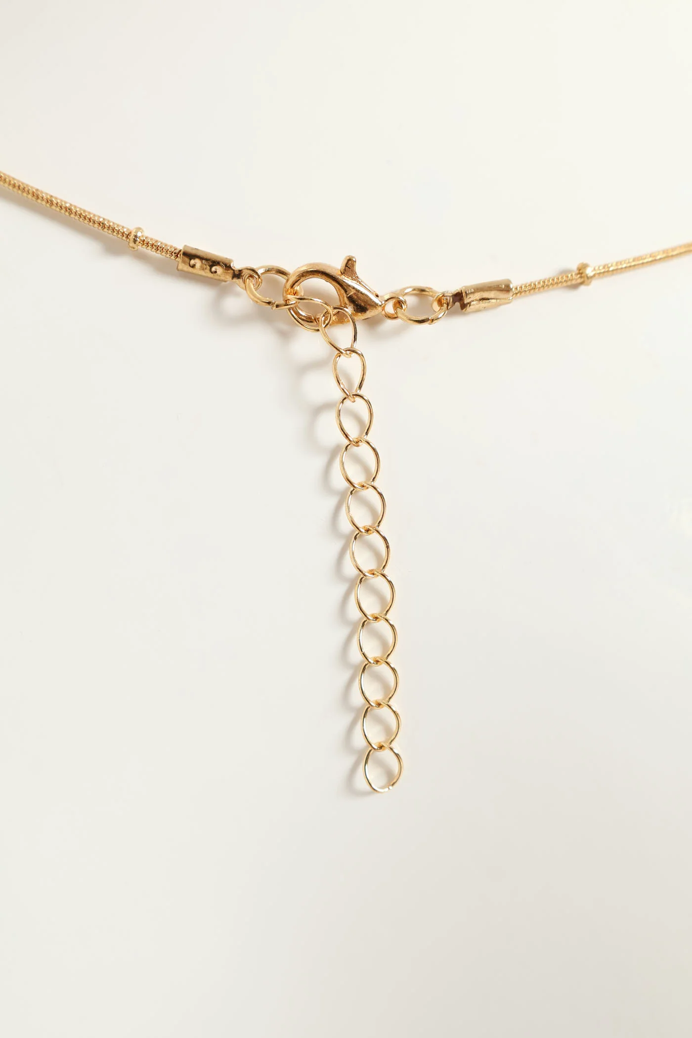 Butterfly Pendant Necklace - Gold - Image 3